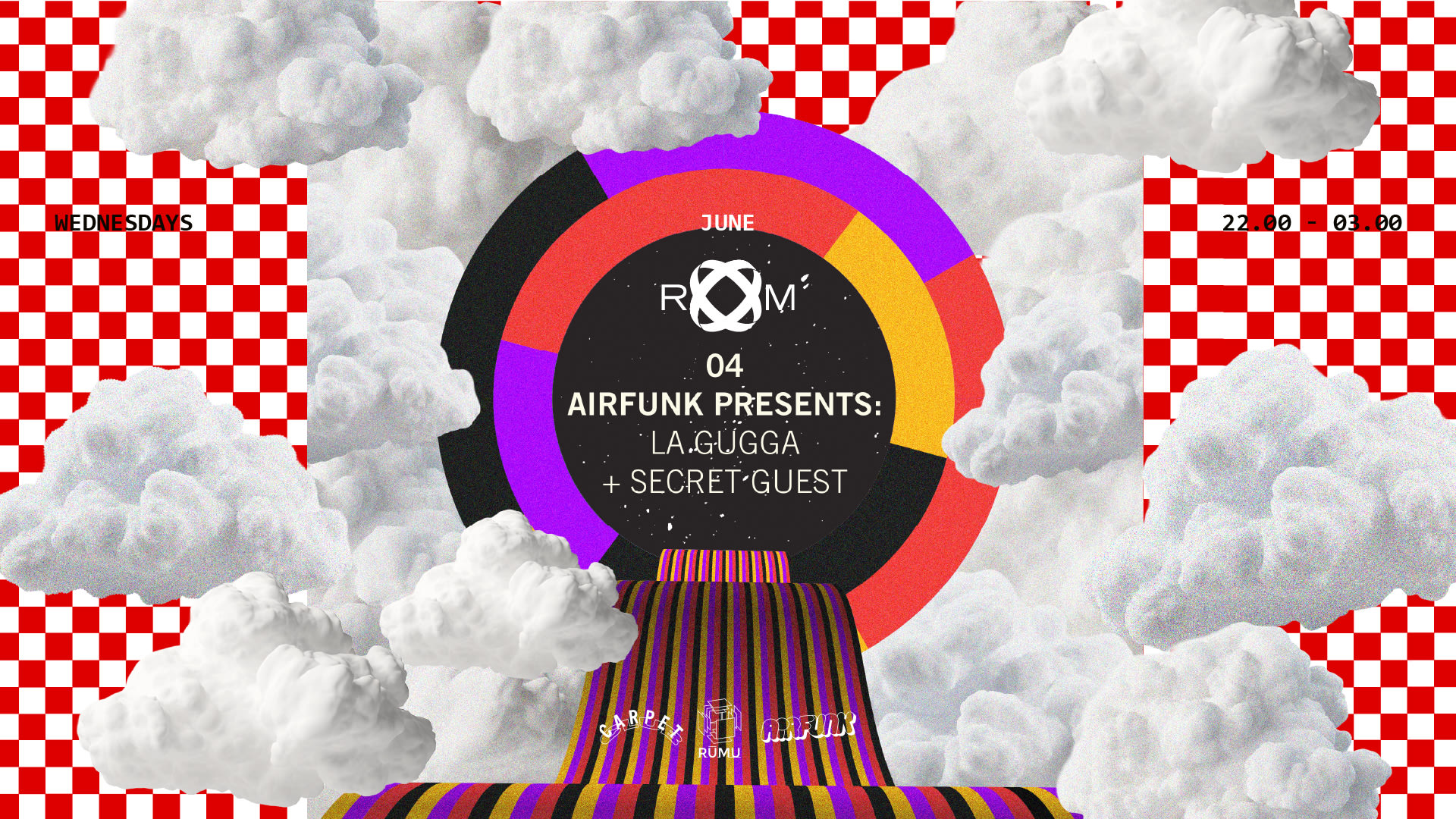 Room: Airfunk Presents: La Gugga + Krol + Secret Guest