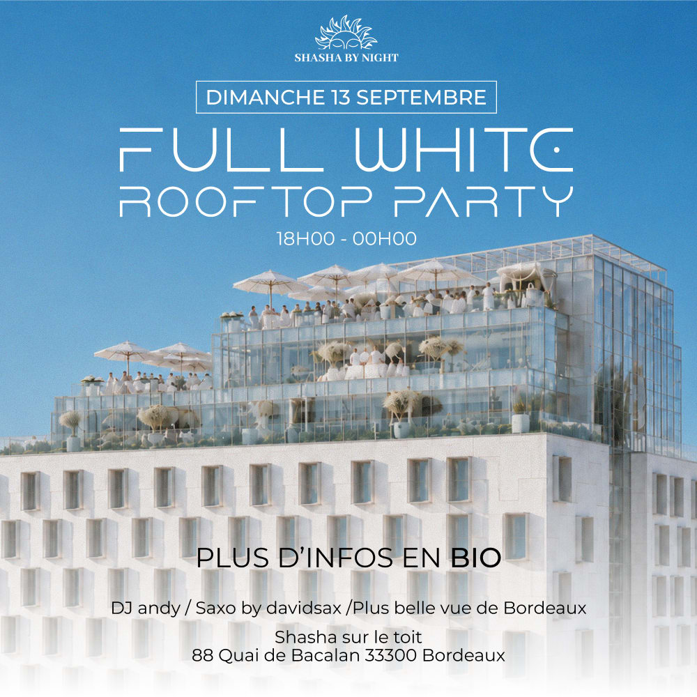 White Rooftop Party - Shashabynight