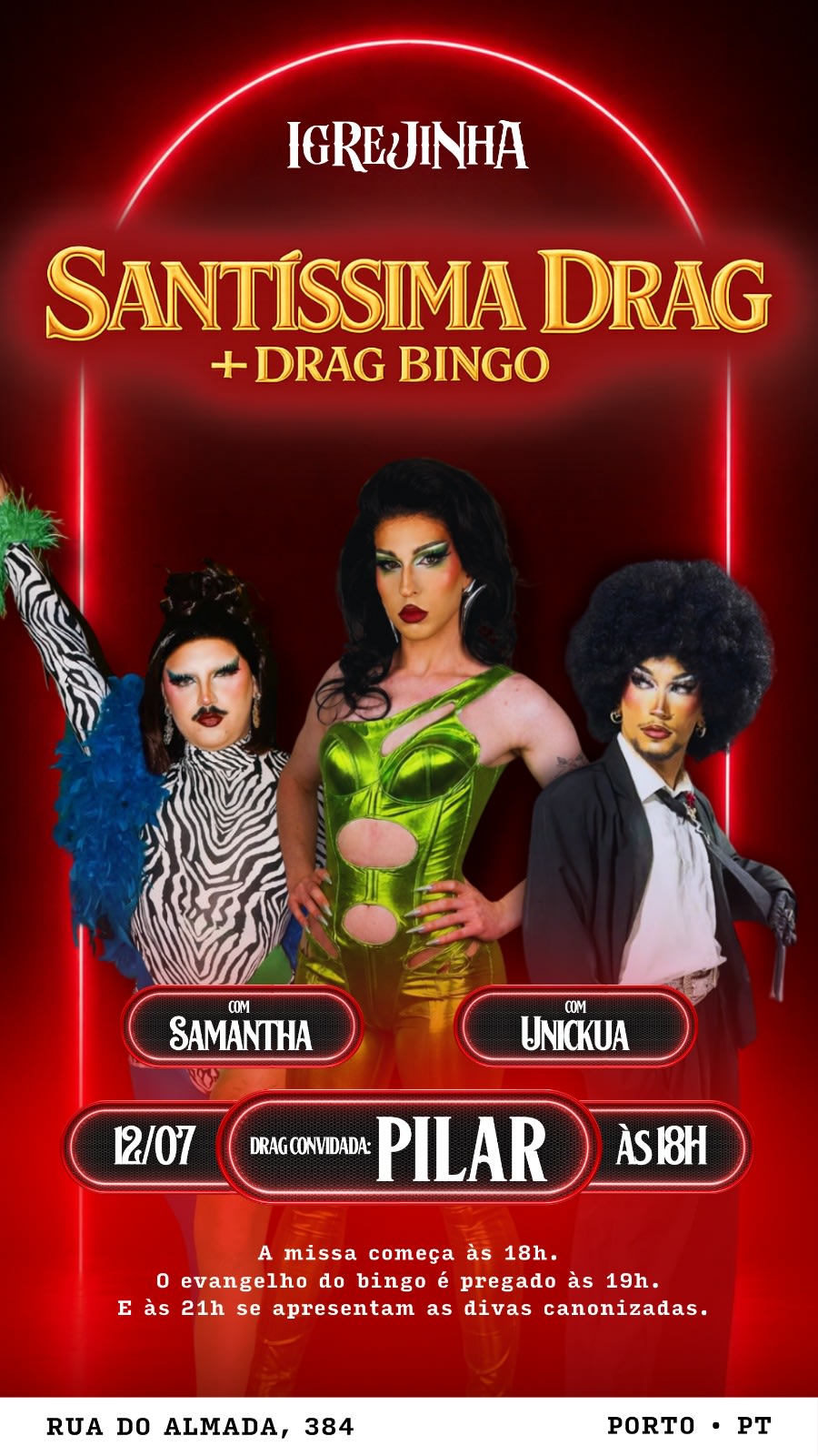 Santíssima Drag + Drag Bingo