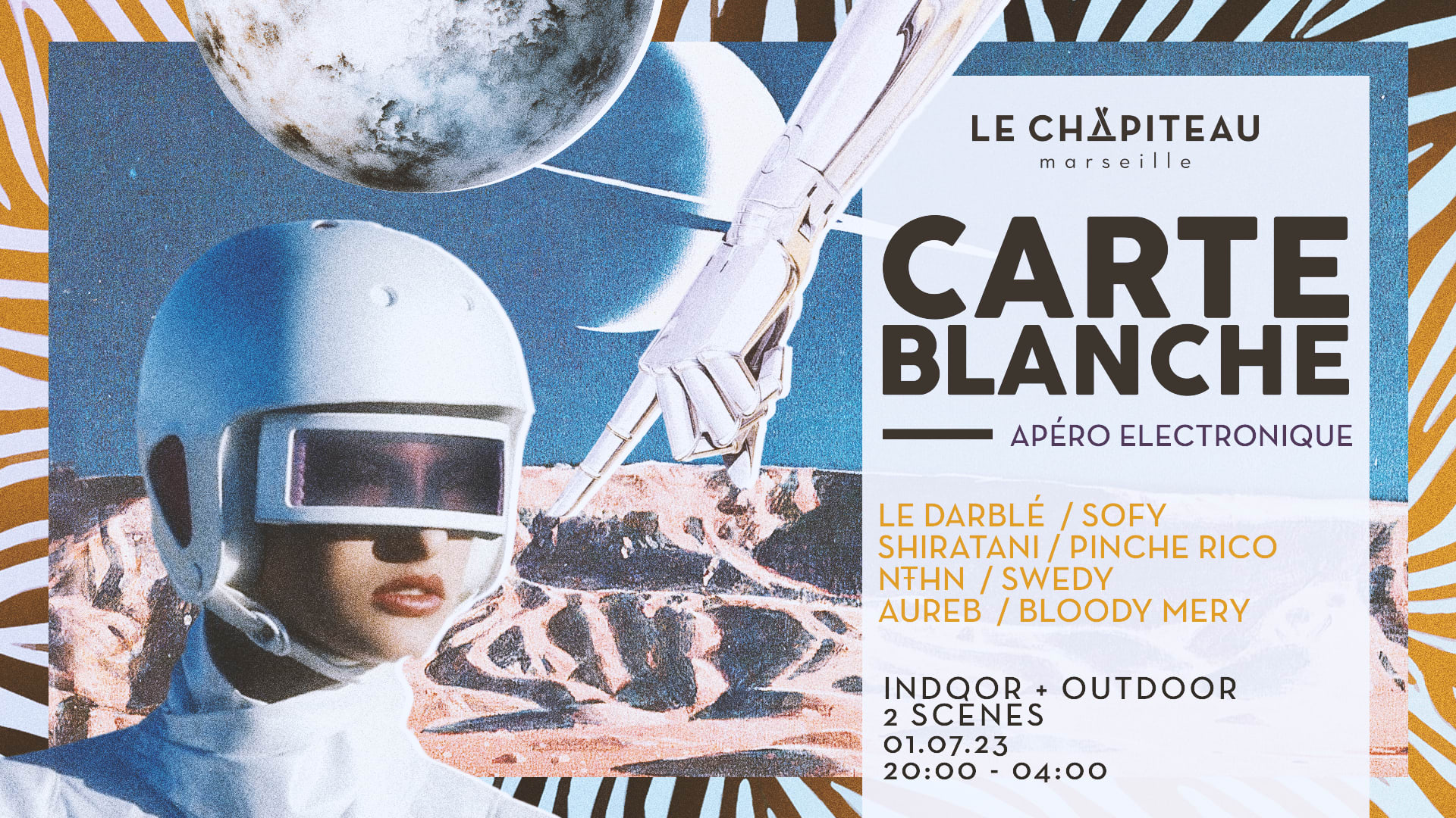 Carte Blanche X Apéro Électronique