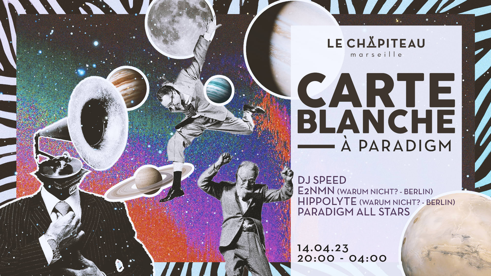 Carte Blanche - Paradigm Invite Dj Speed & Warum Nicht?