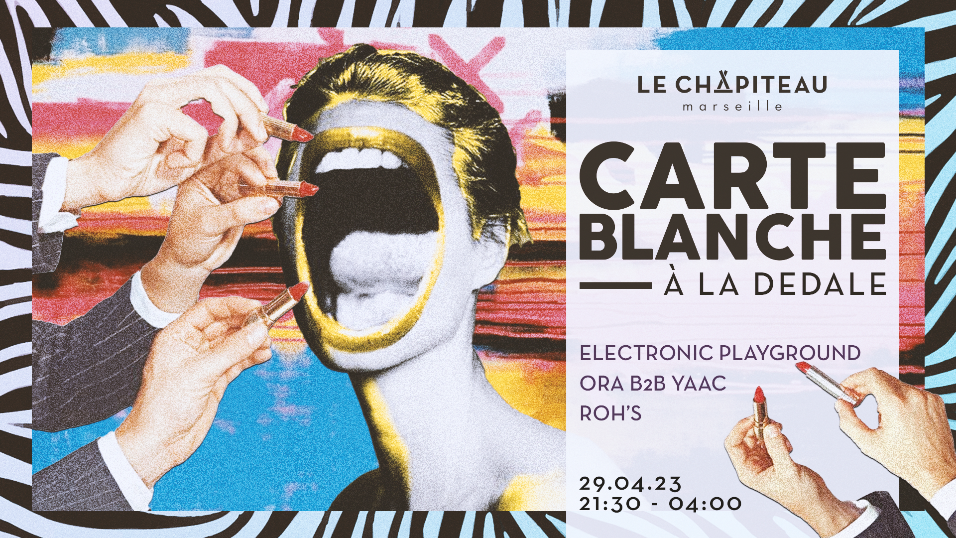 Carte Blanche X La Dédale W/ Electronic Playground & Guests