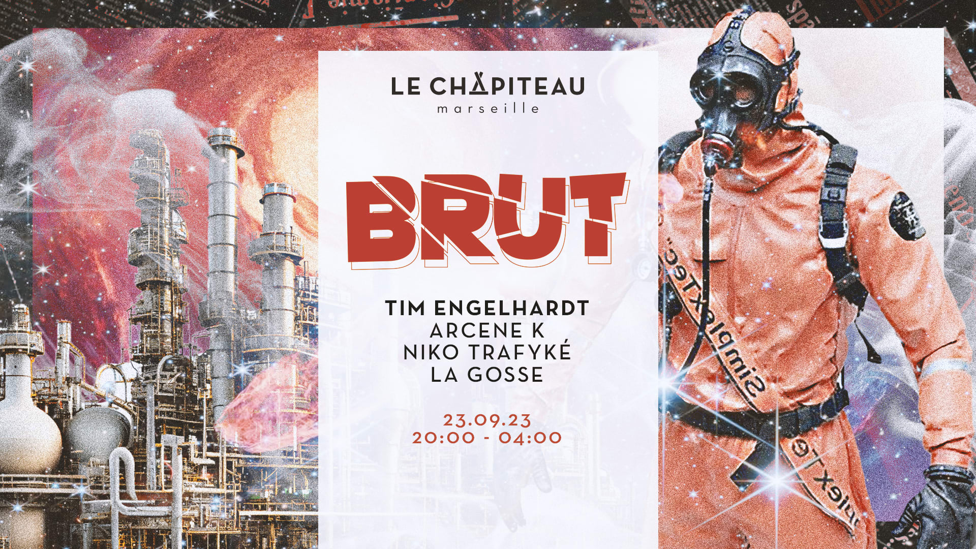 Brut W/ Tim Engelhardt, Arcene K, Niko Trafyké & La Gosse