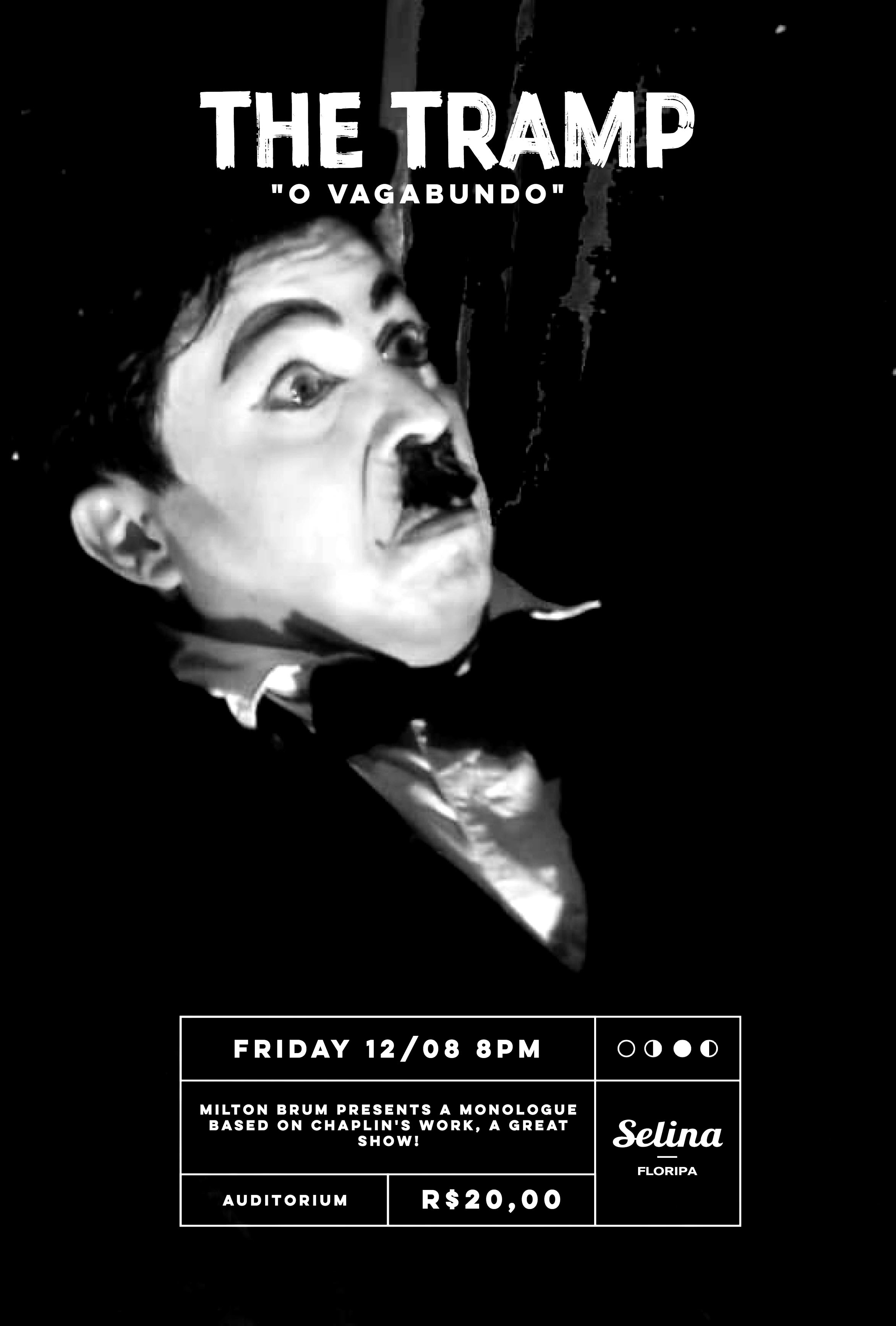 O Vagabundo - Chaplin Por Milton Brum