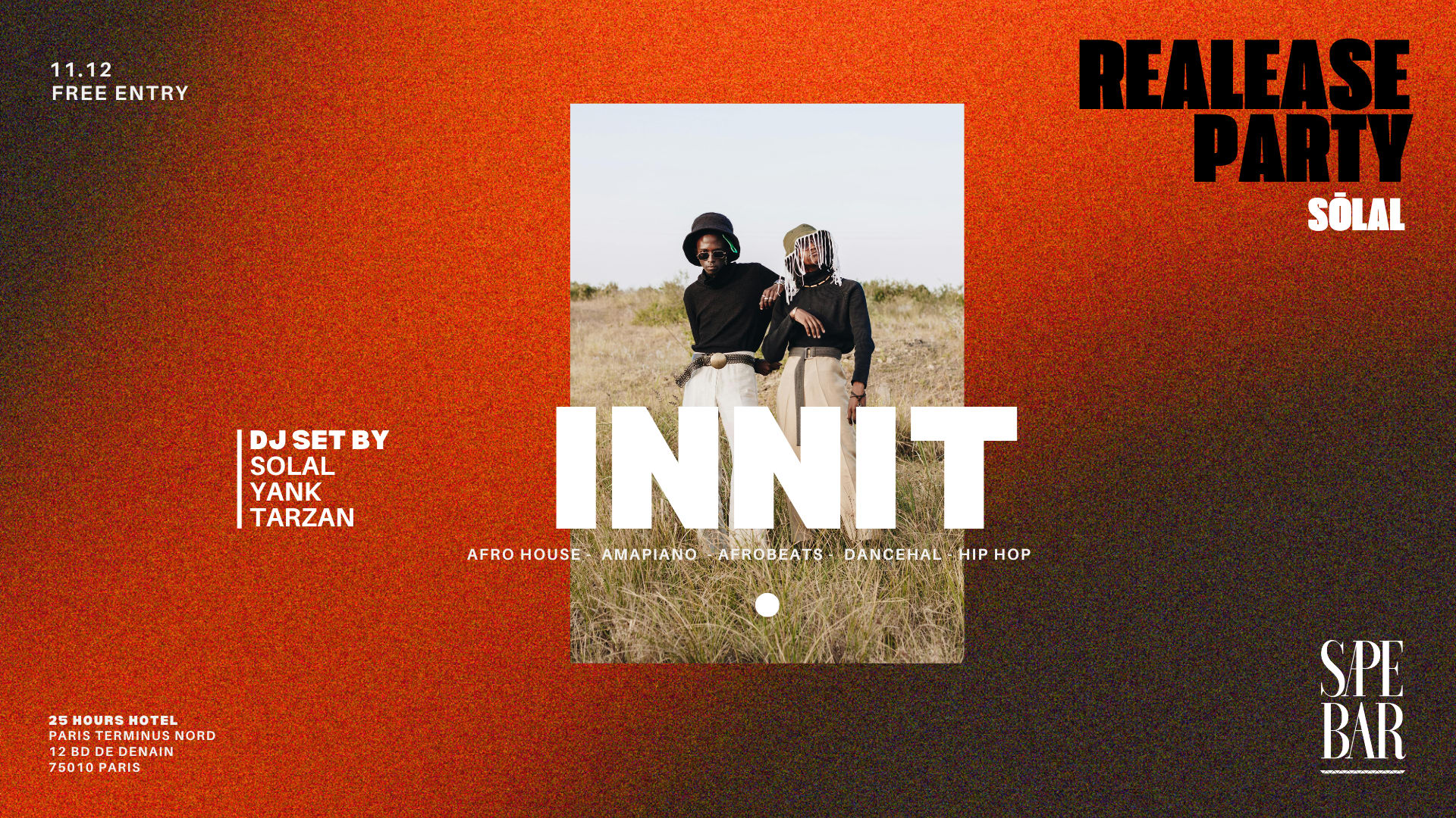 Innit Party - Solal Release Party