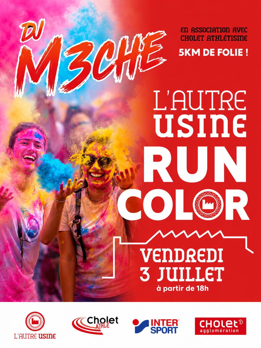Dj Set I Run Color Cholet I Dj M3che