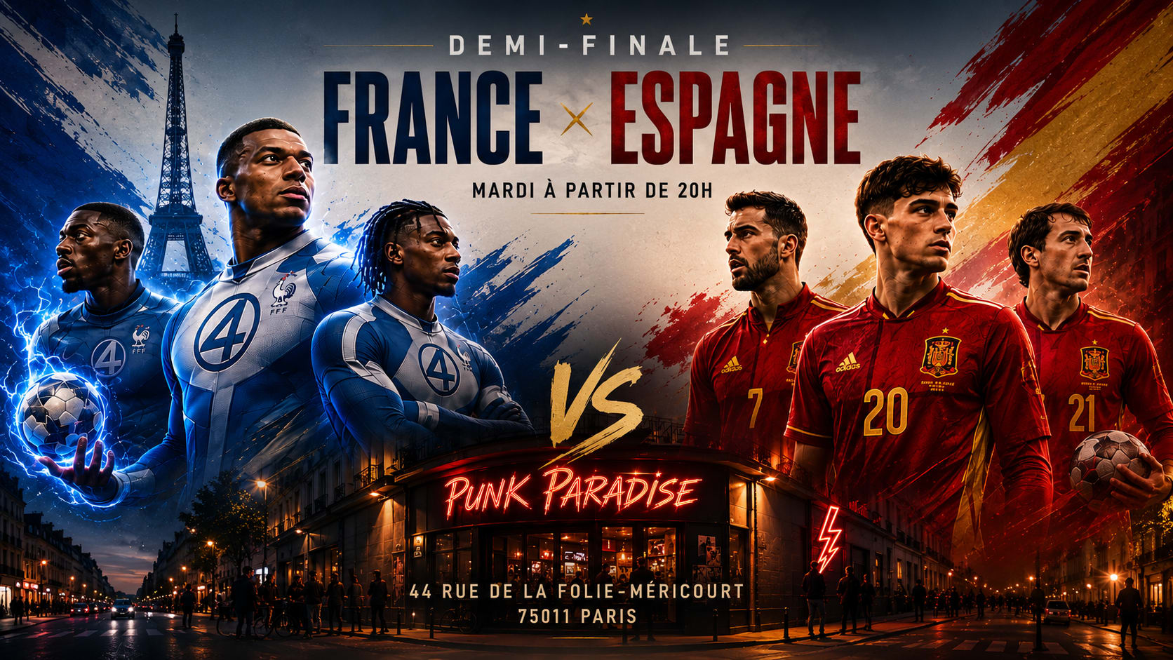 Foot Paradise : France Vs Espagne