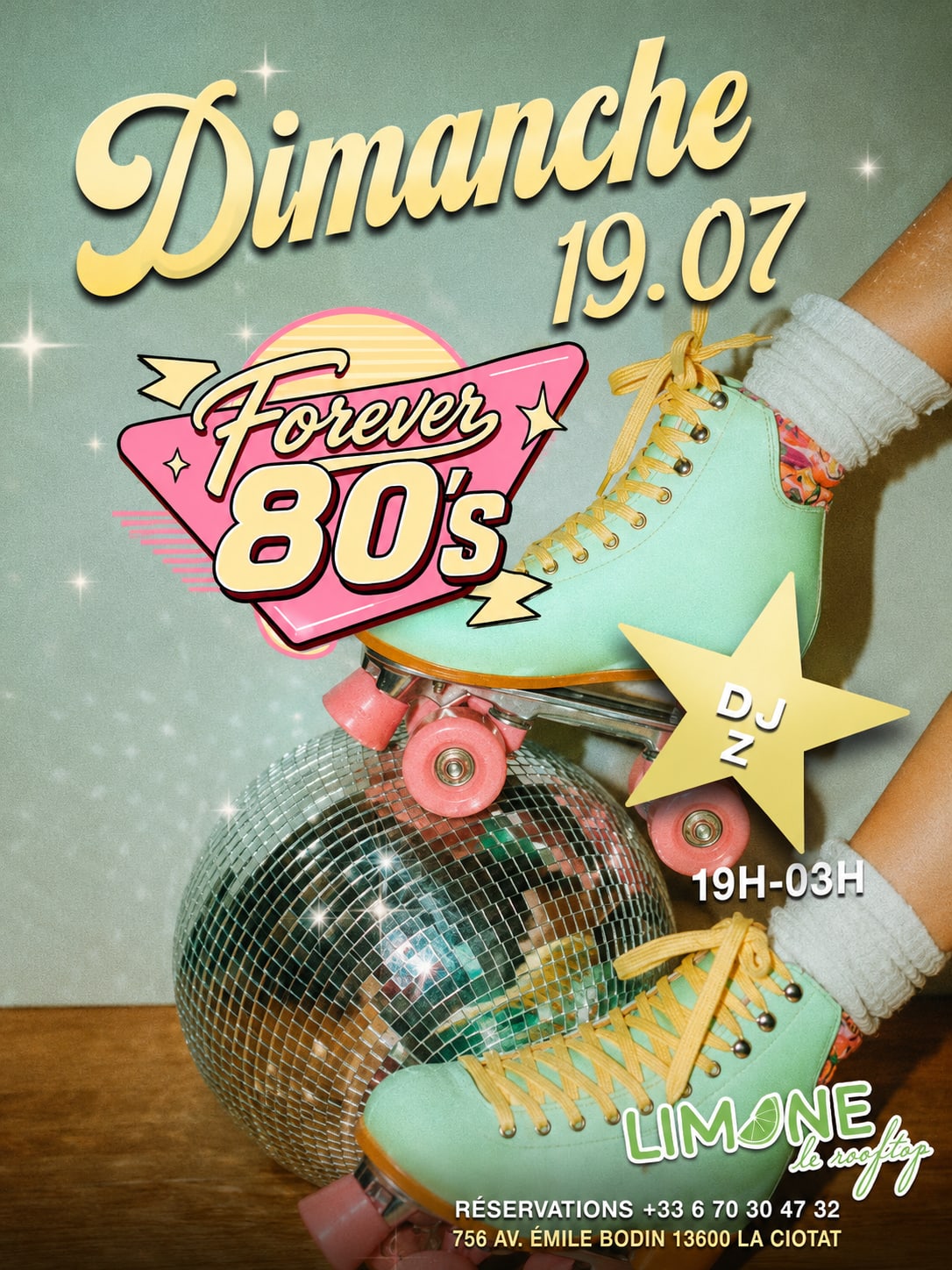 Limone Rooftop Dimanche 19 Juillet Annee 80 To 2000
