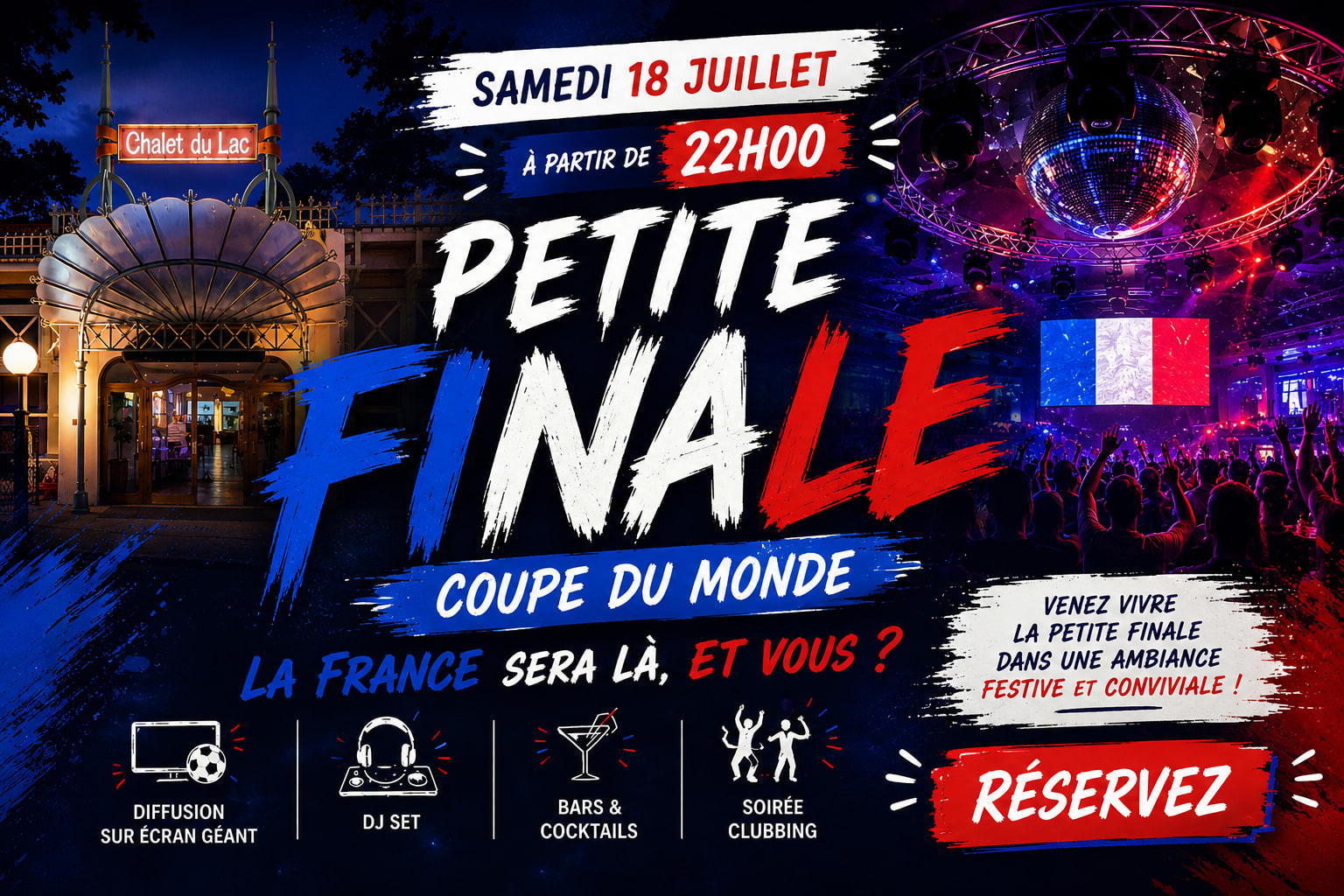 Petite Finale - Coupe Du Monde 2026 - Chalet Du Lac