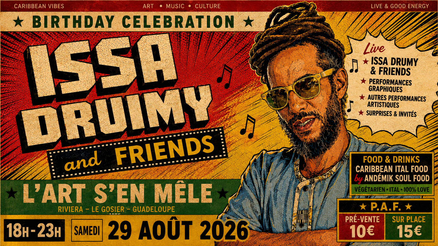 Issa Drumy & Friends Birthday Célébration