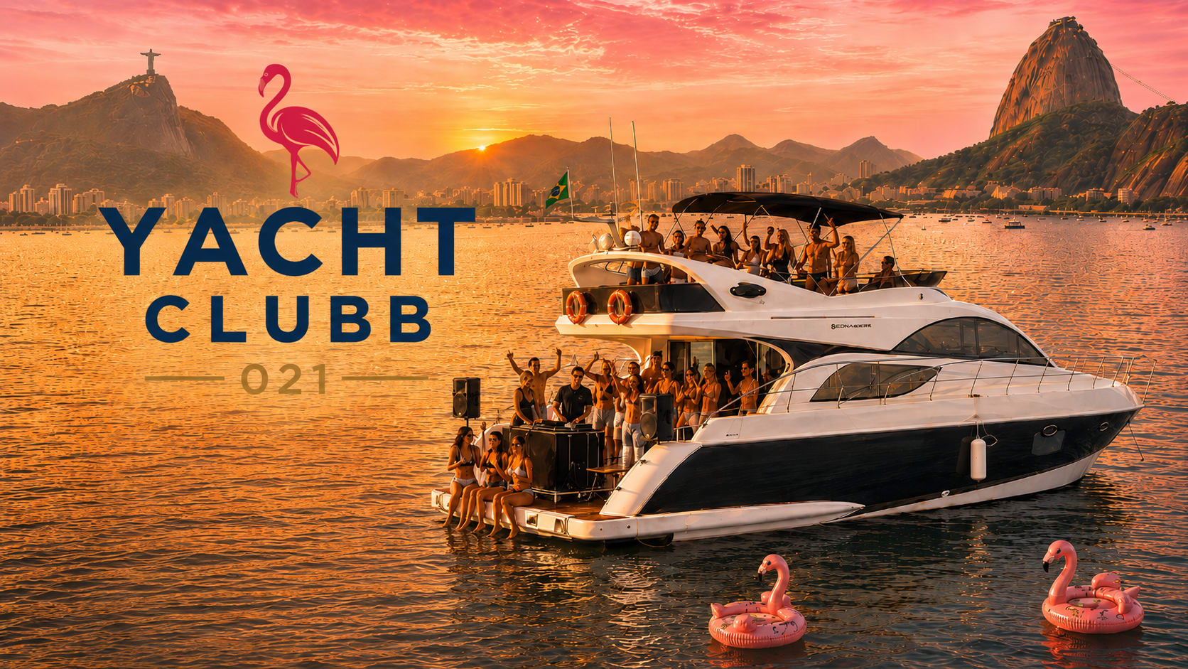 Yacht Clubb 021 - Boat Party Bbq & Drinks Included (Sunday)