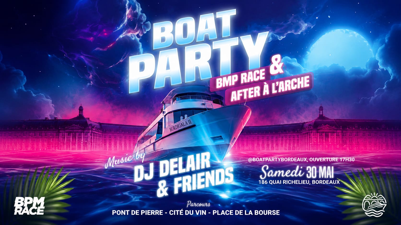 Boat Party — Bpm Race • Final Ldc • Nav • After