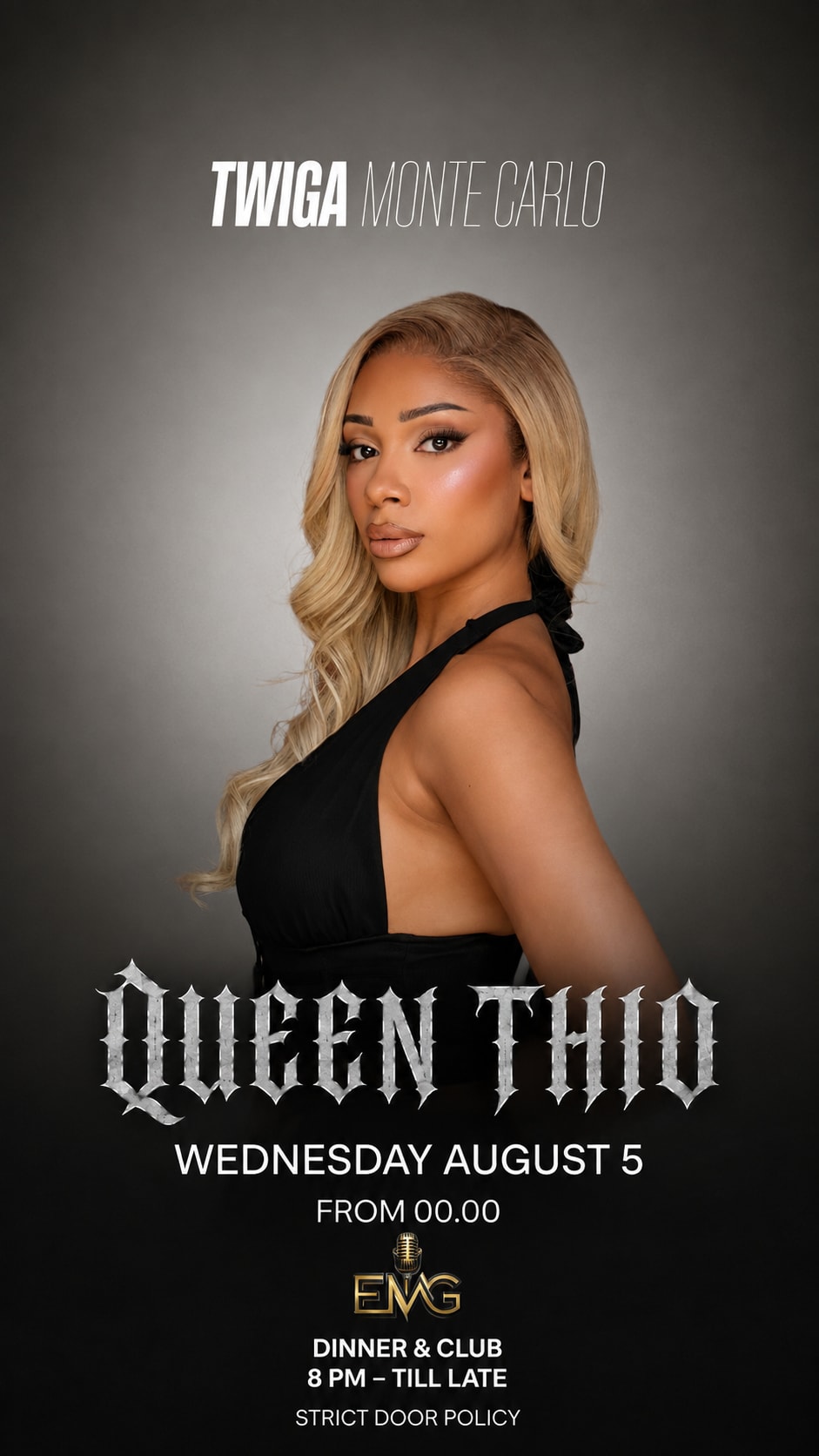 Queen Thio - Twiga Monte Carlo