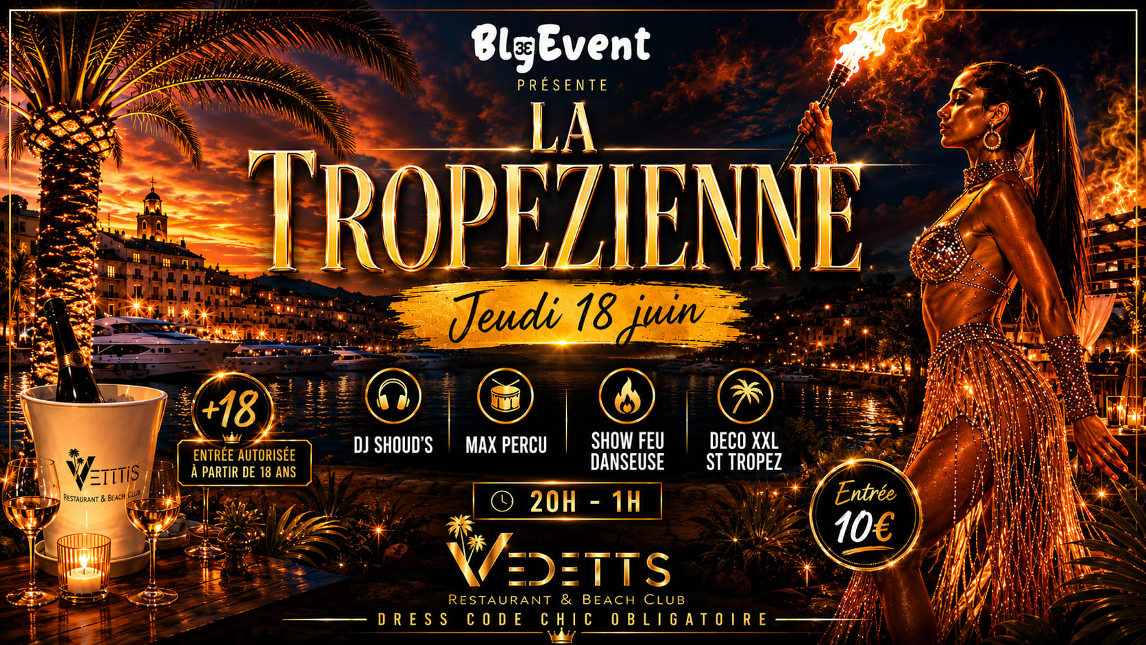 La Tropezienne X Vedetts