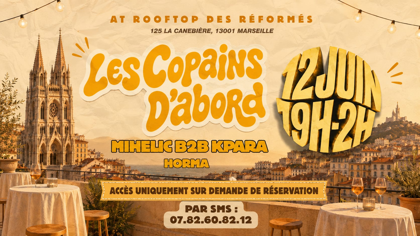 Les Copains D'abord #3 — Rooftop Des Réformés