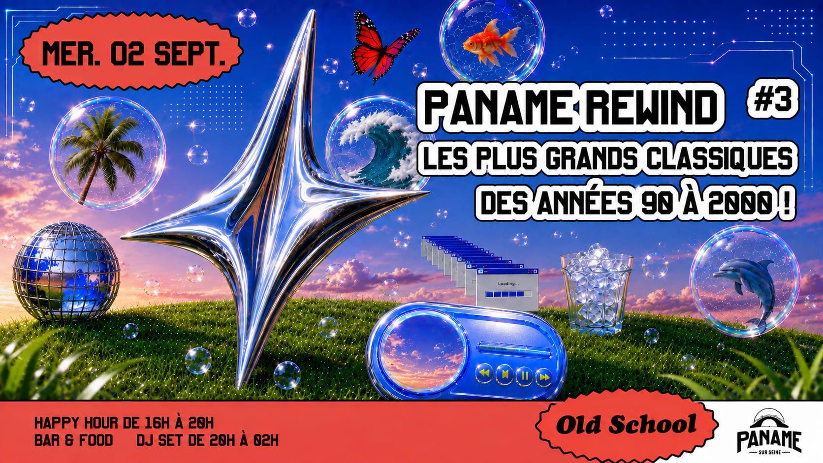 Paname Rewind #3 : Back To 90's / Y2k !