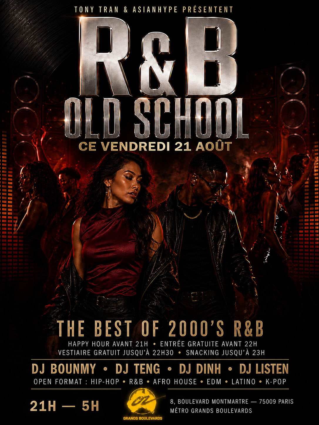Friday Summer Club Café Oz X Rnb Old School