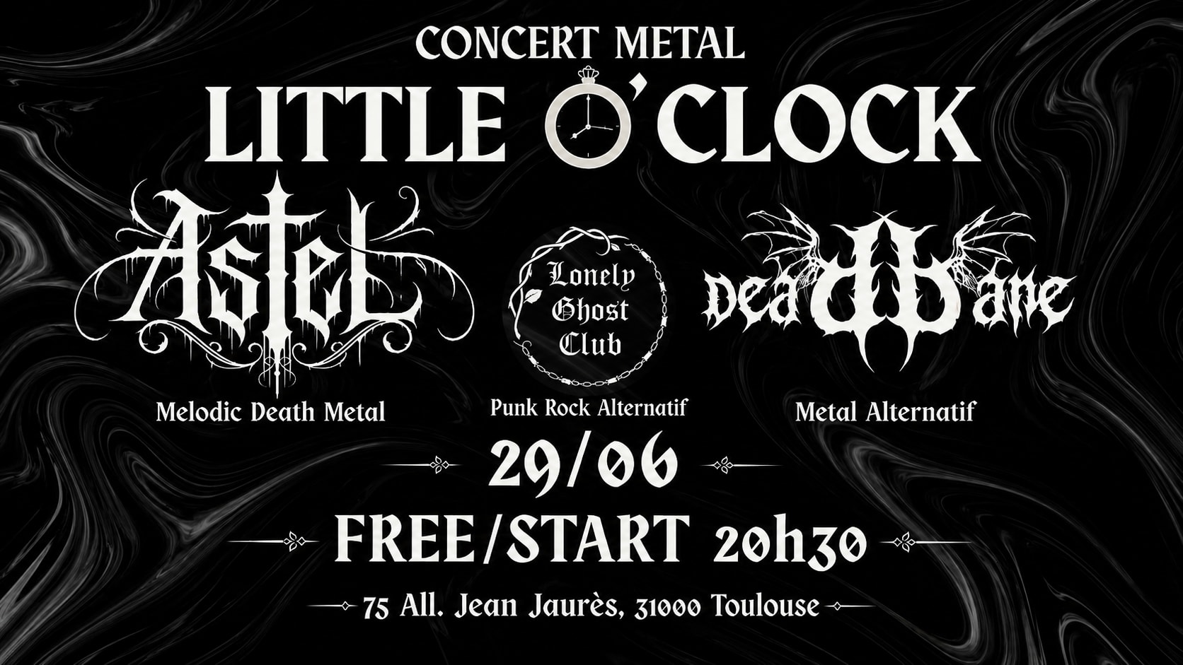 Astel X Lonely Ghost Club X Deadbane