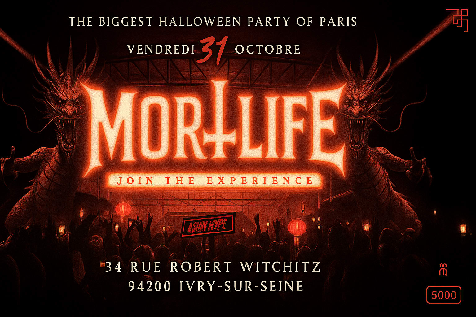 Mortlife - The Biggest Halloween Party Of Paris