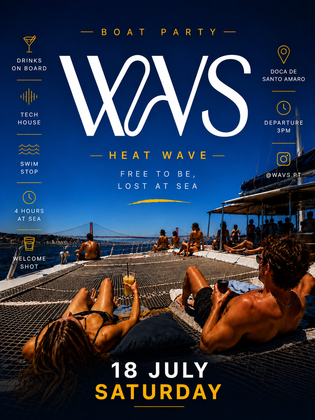Wavs Boat Party - Heat Wave