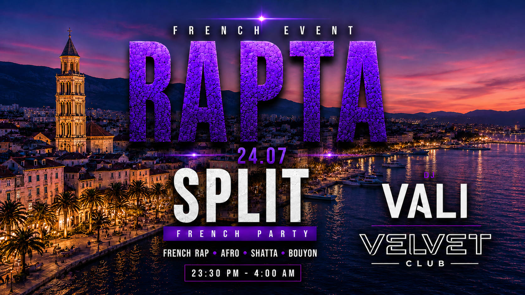 French Party Split - 24/07 (@Rapta.Events)