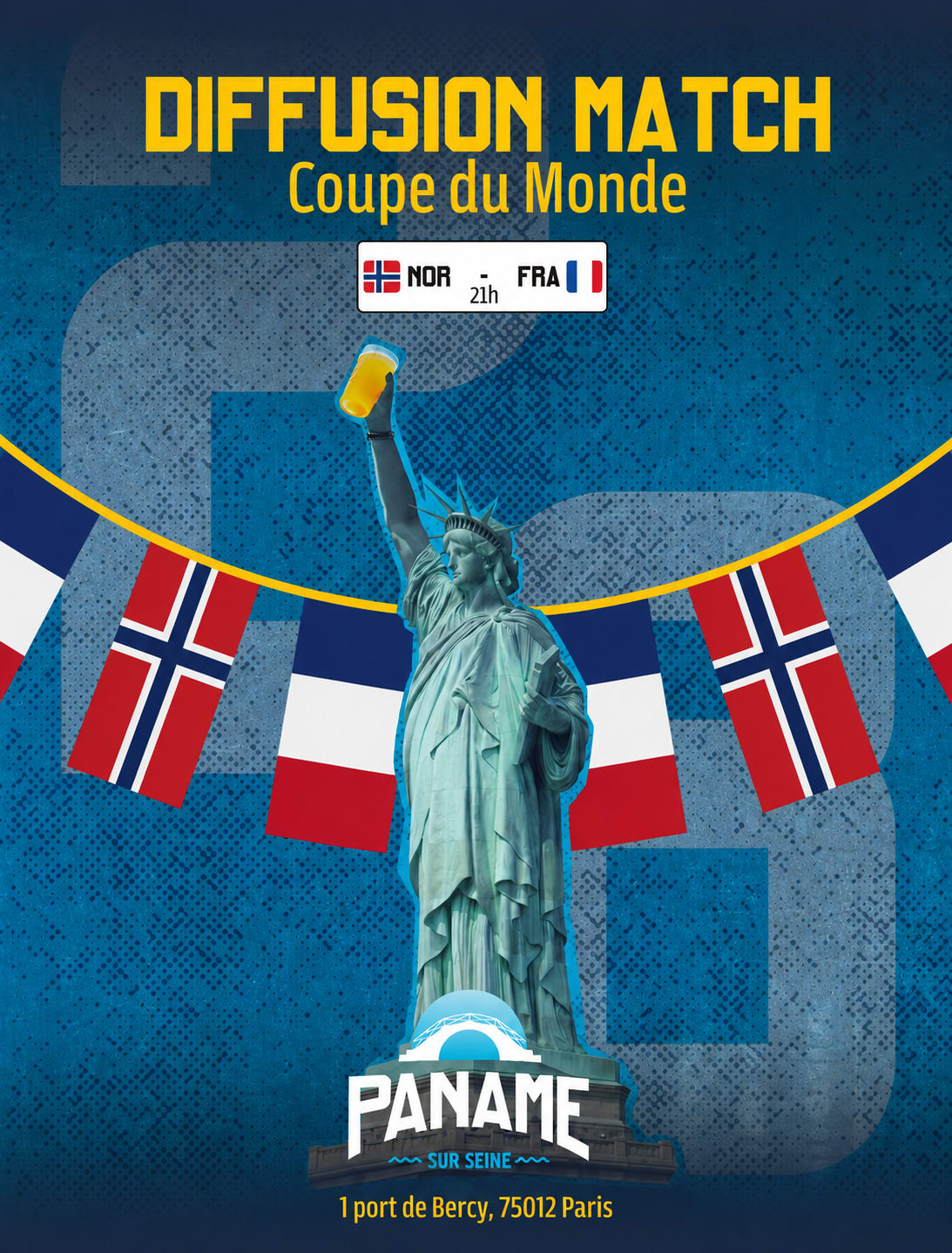 Cdm 26 : France - Norvege + Dj Set [Open Air]