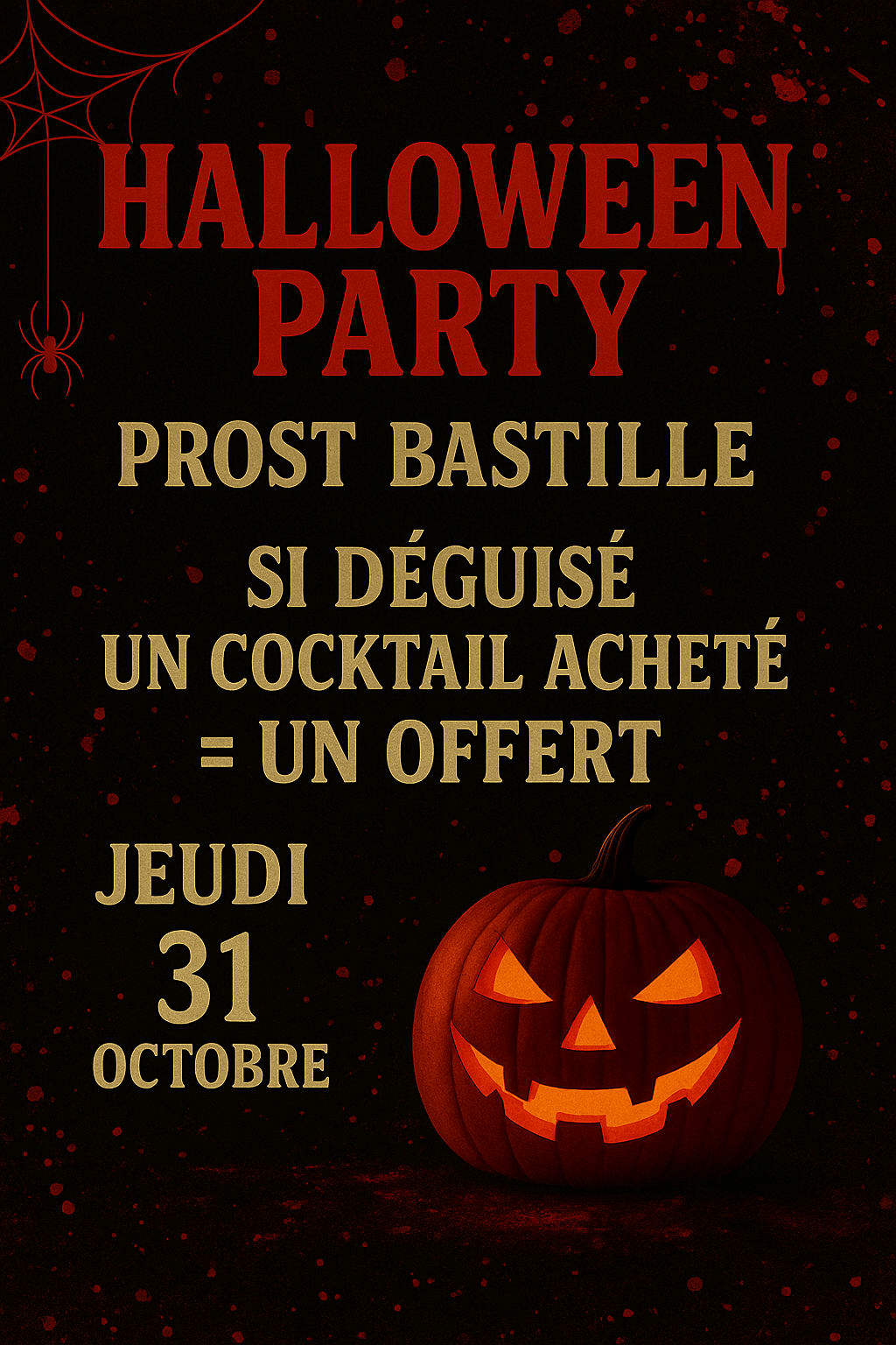 Halloween Party @Prost Paris
