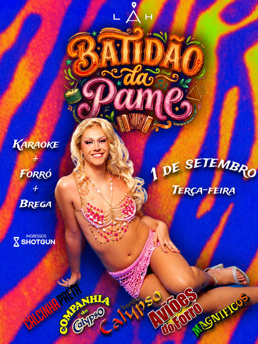 1/9 - Batidão Da Pame | Forró E Brega + Karaokê