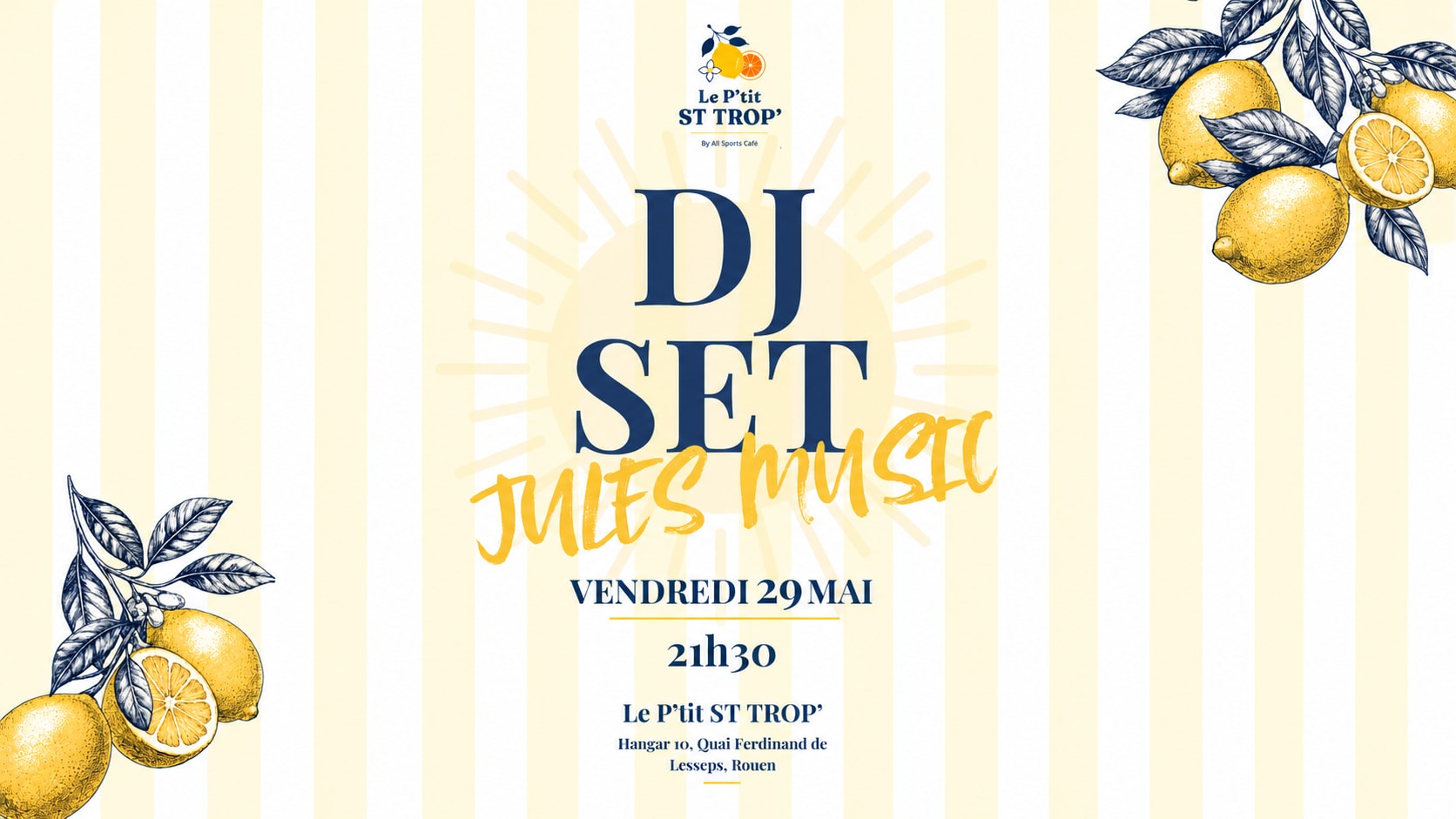 Le P'tit St Trop : Jules Music