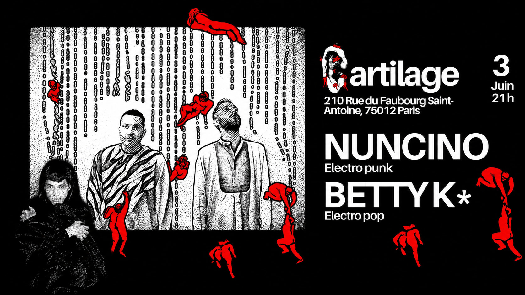 Concert Betty K* X Nuncino