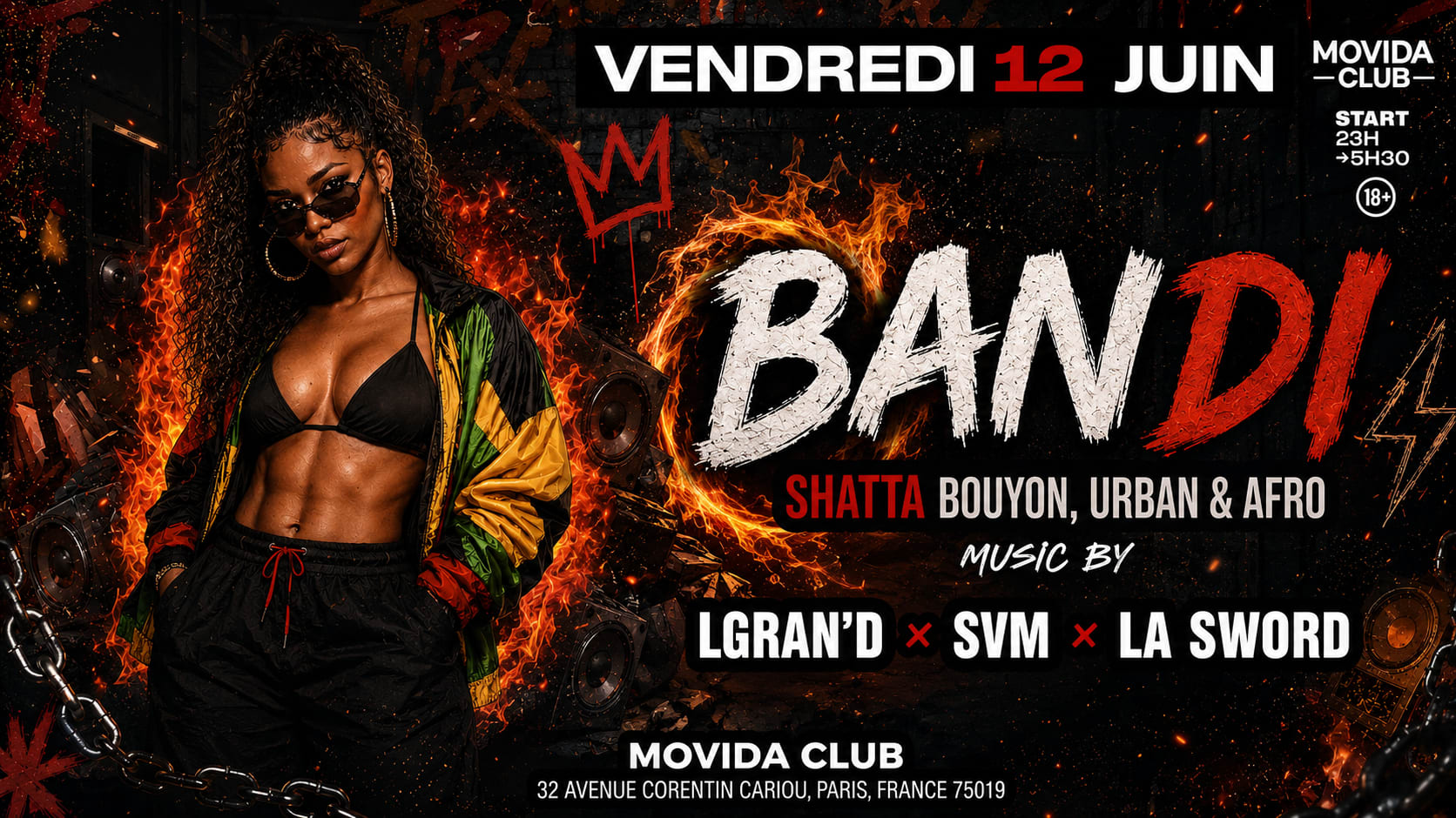 Bandi #1: Lgran'd, Svm, La Sword  -  Paris