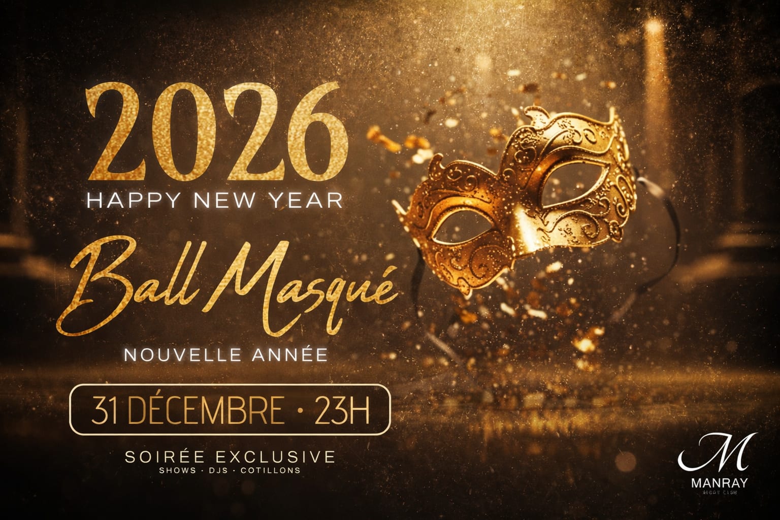 Bal Masqué - Nouvel An