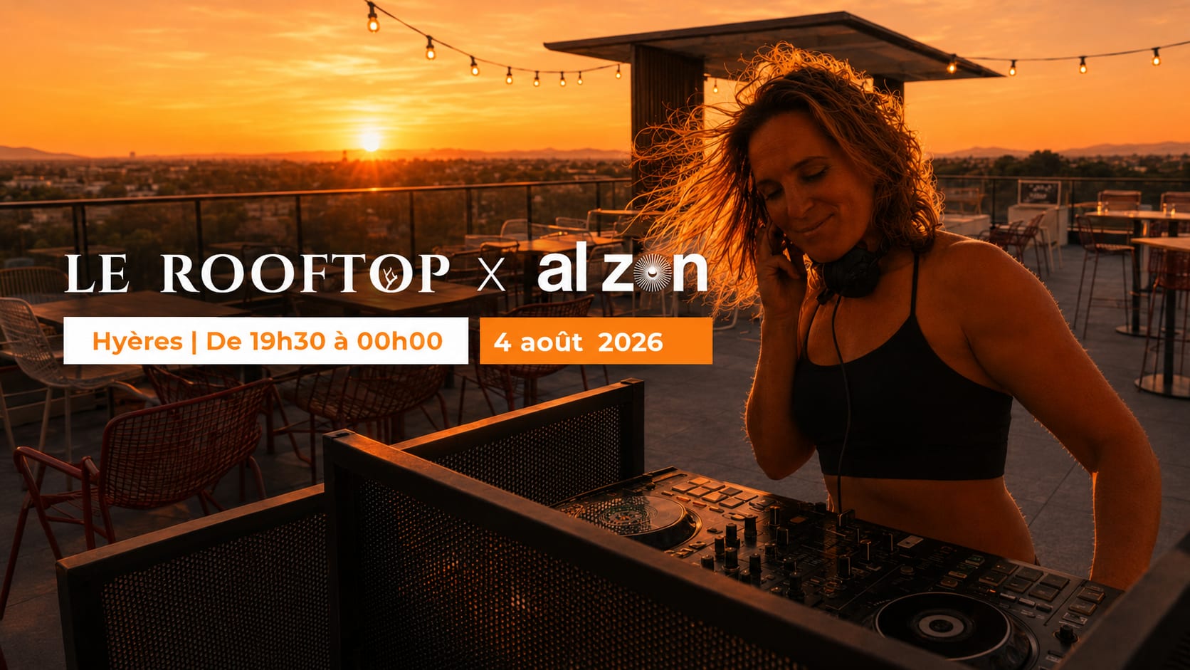 Dj Set ☀️ Al Zon Au Rooftop À Hyères