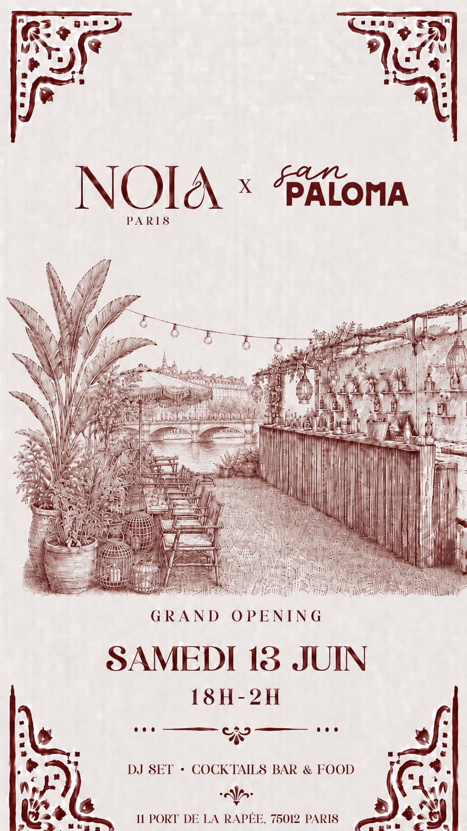 Noïa Open Air | Opening | 13/06