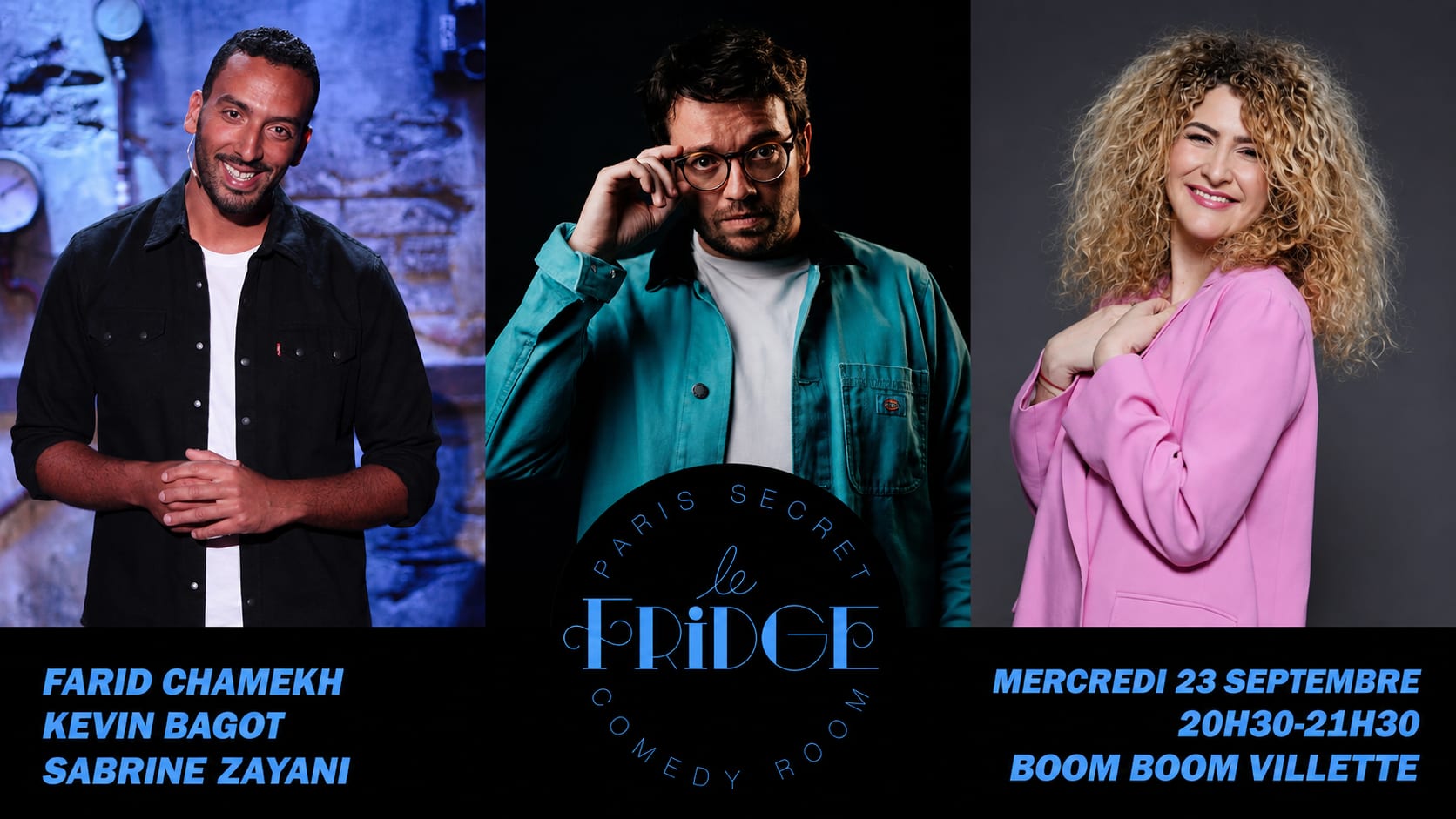 Boom Boom Villette Invite "Le Fridge Comedy Club" #9