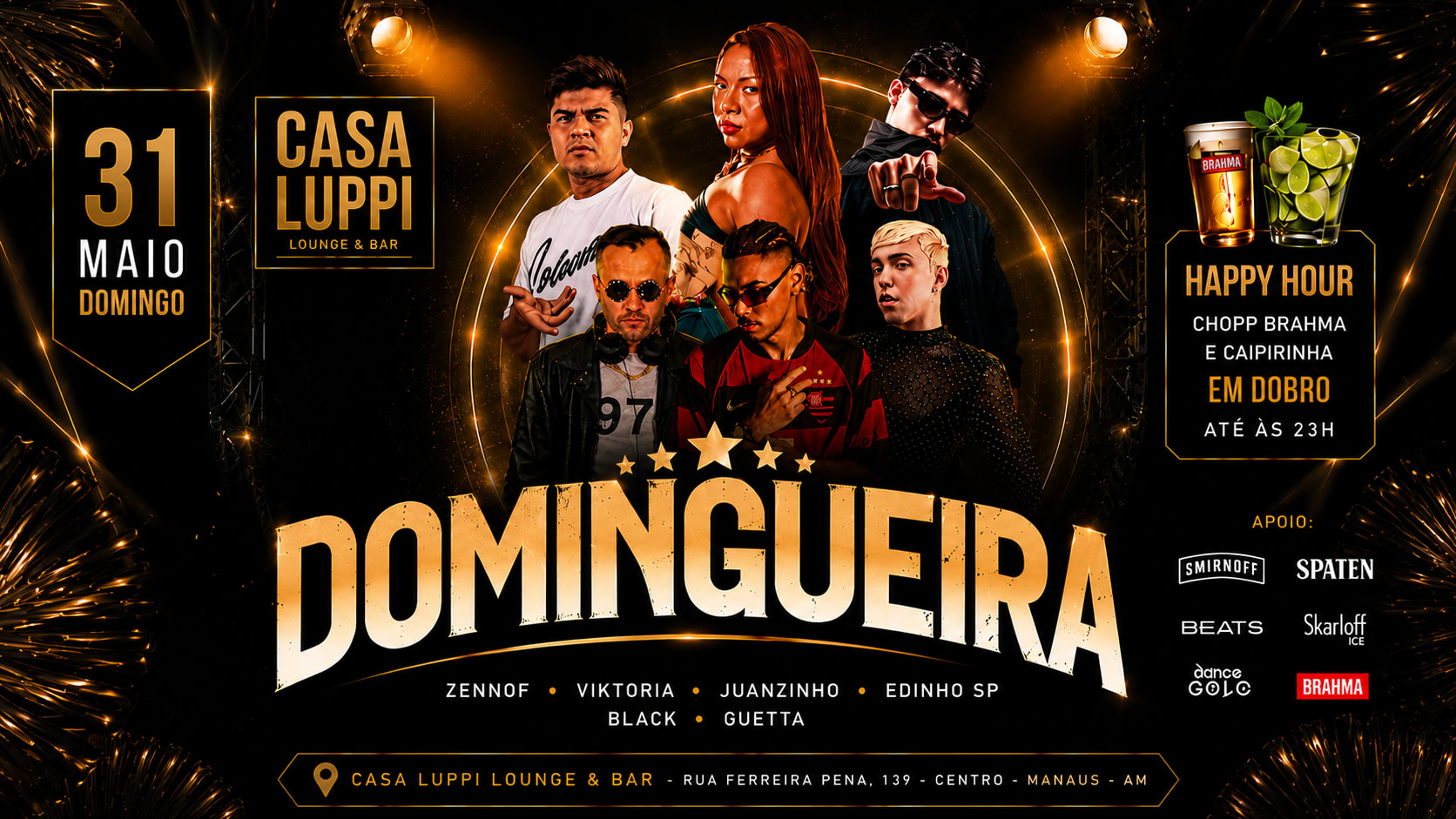 Domingueira - 31/05