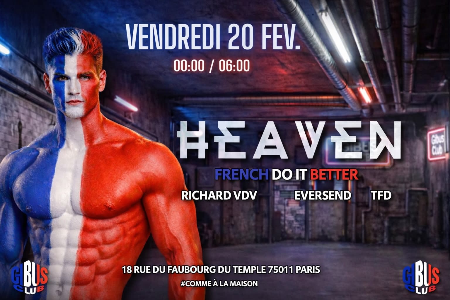 HEAVEN Party paris