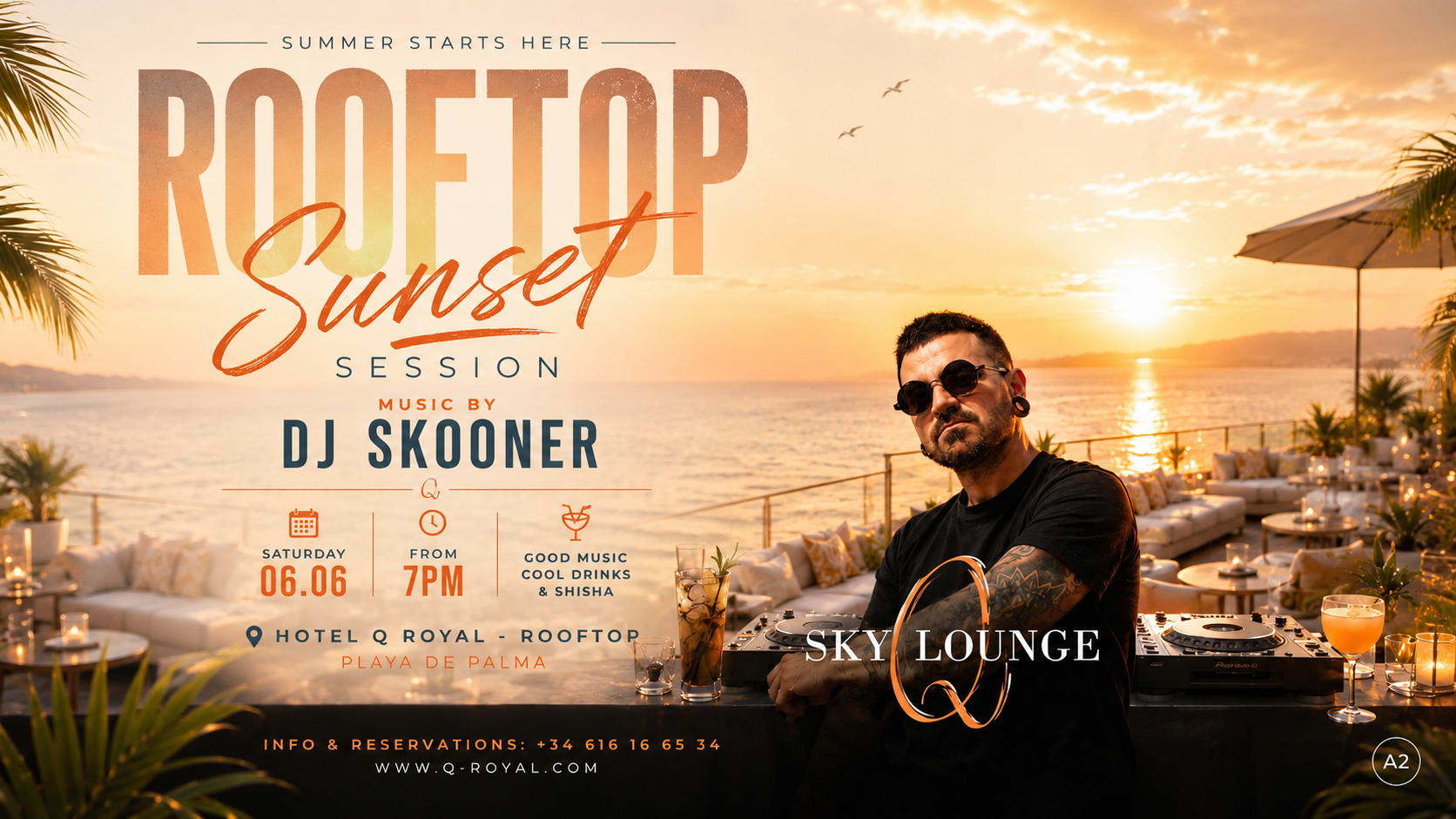 Rooftop Sunset Session