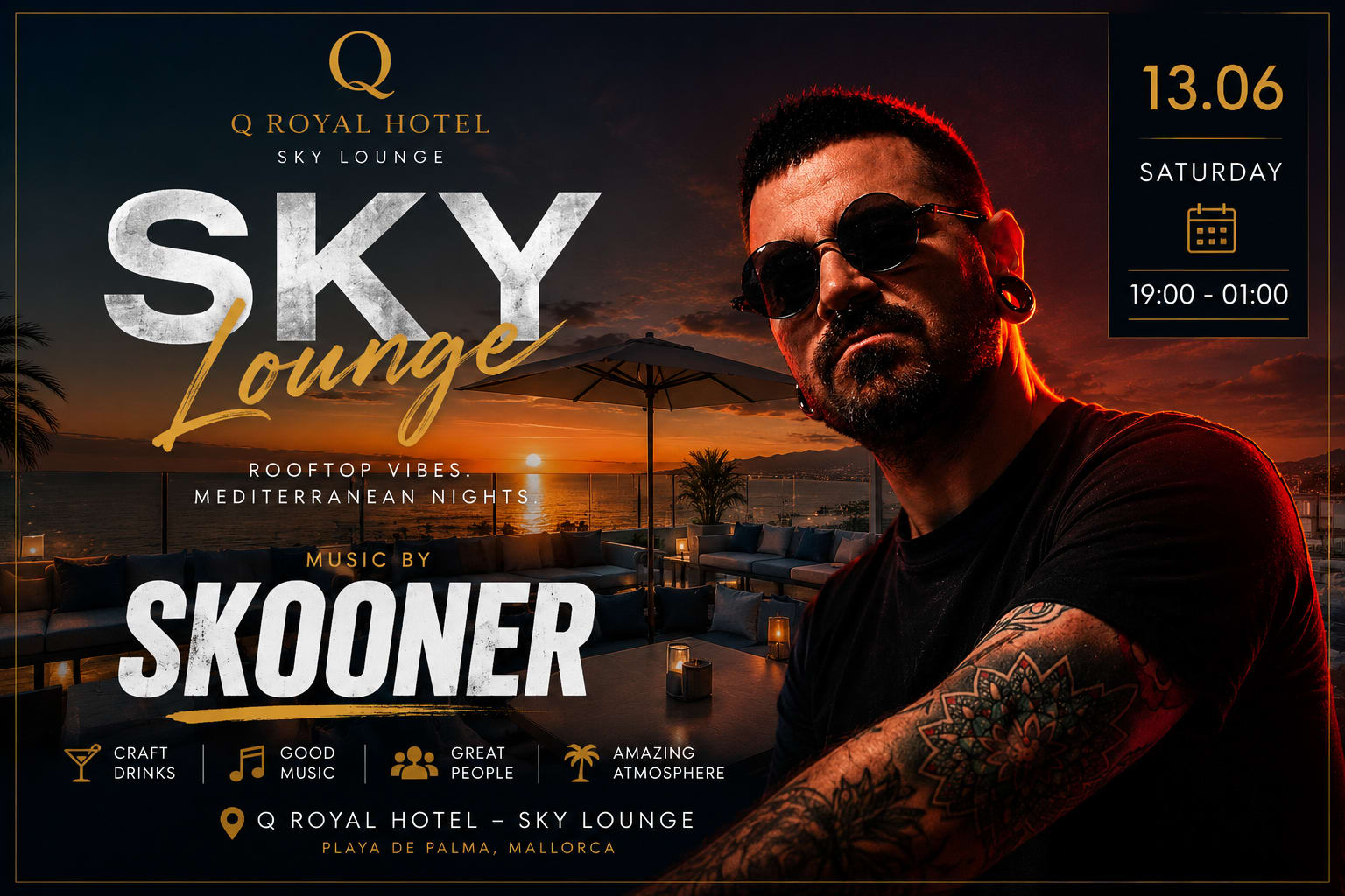 Sky Lounge Rooftop Sessions Skooner