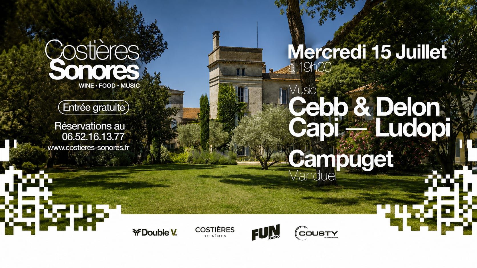 Costières Sonores Château De Campuget