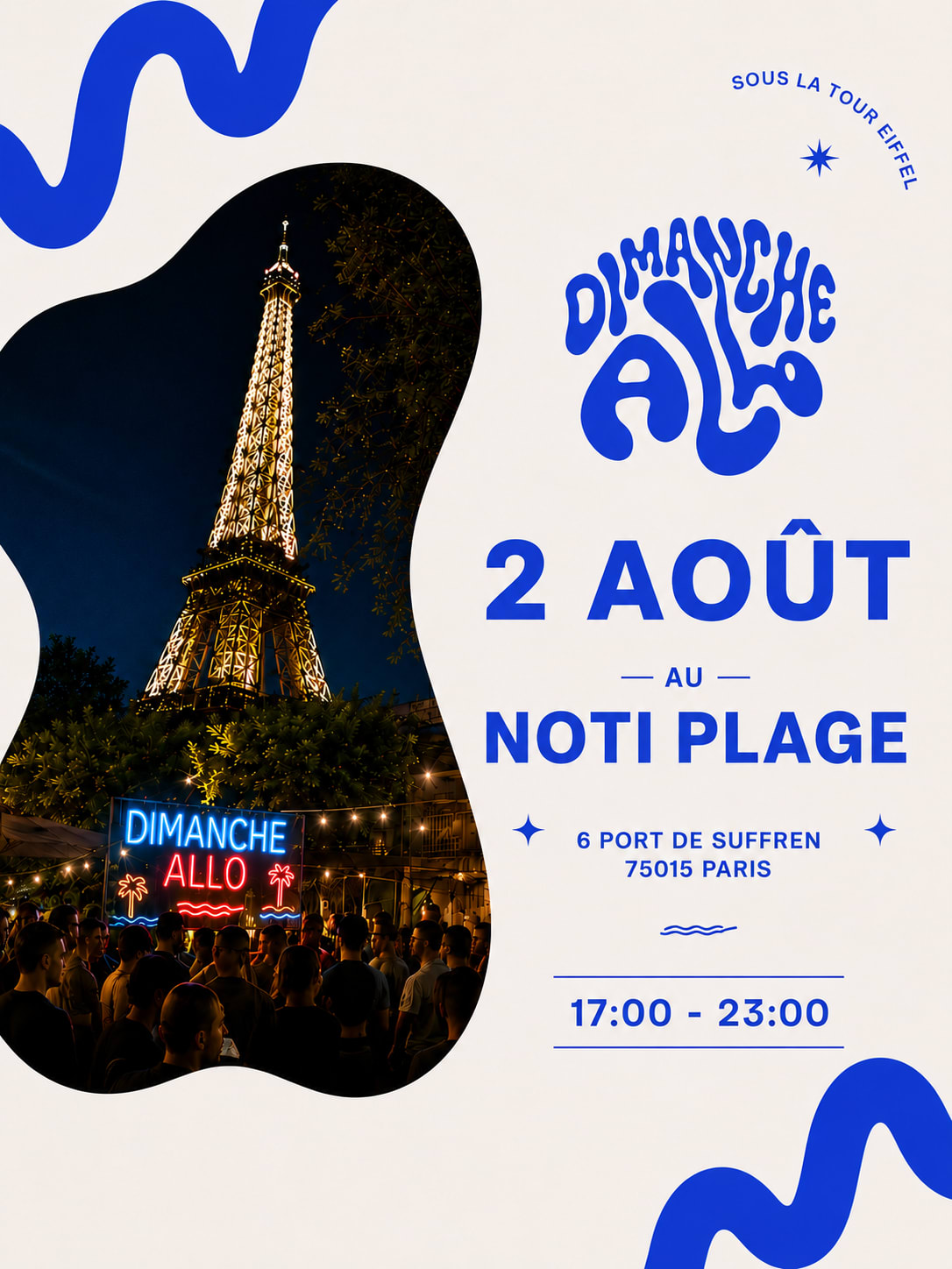 Paris | Dimanche Allo | 2 Août @ Noti Plage (Final Edition)
