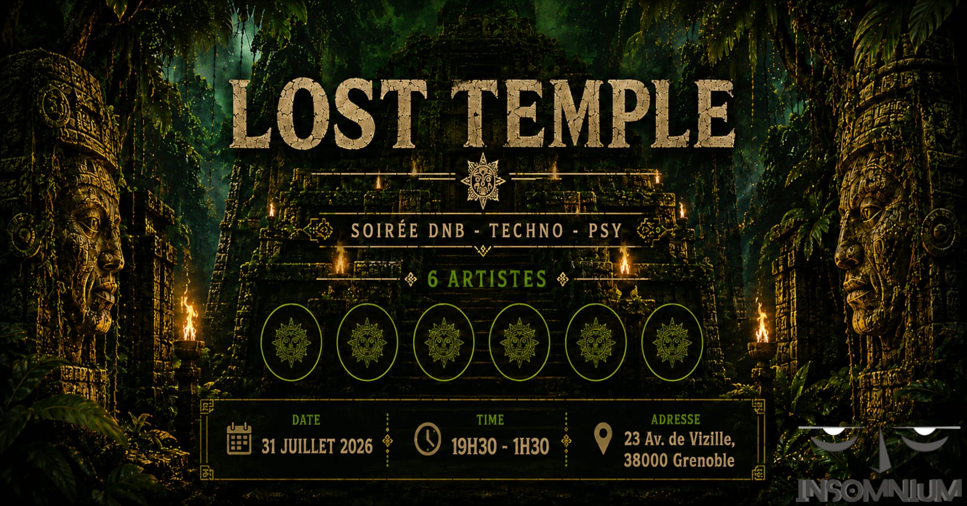 Apéromix - Lost Temple