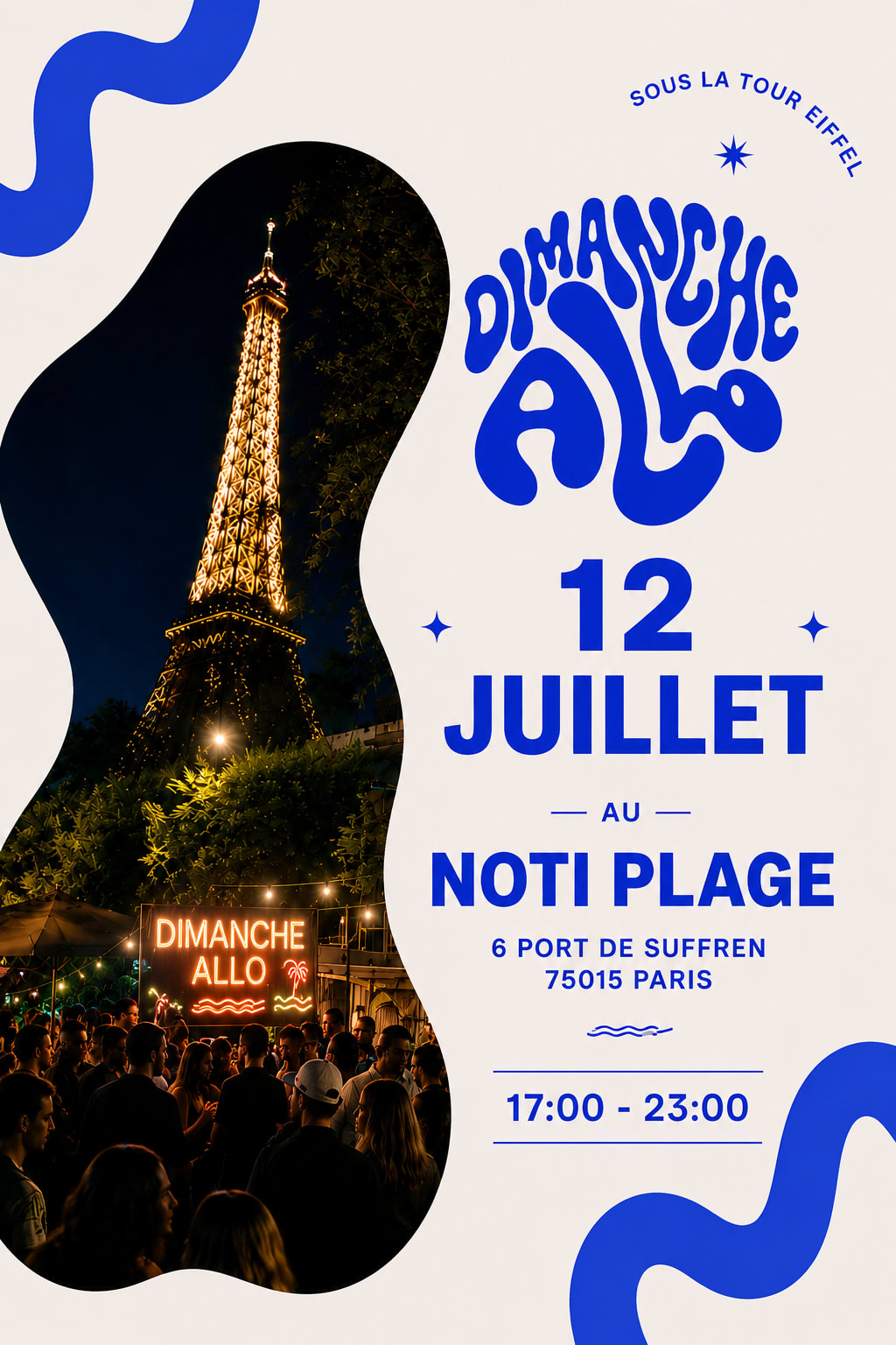 Paris | Dimanche Allo | 12 Juillet @ Noti Plage