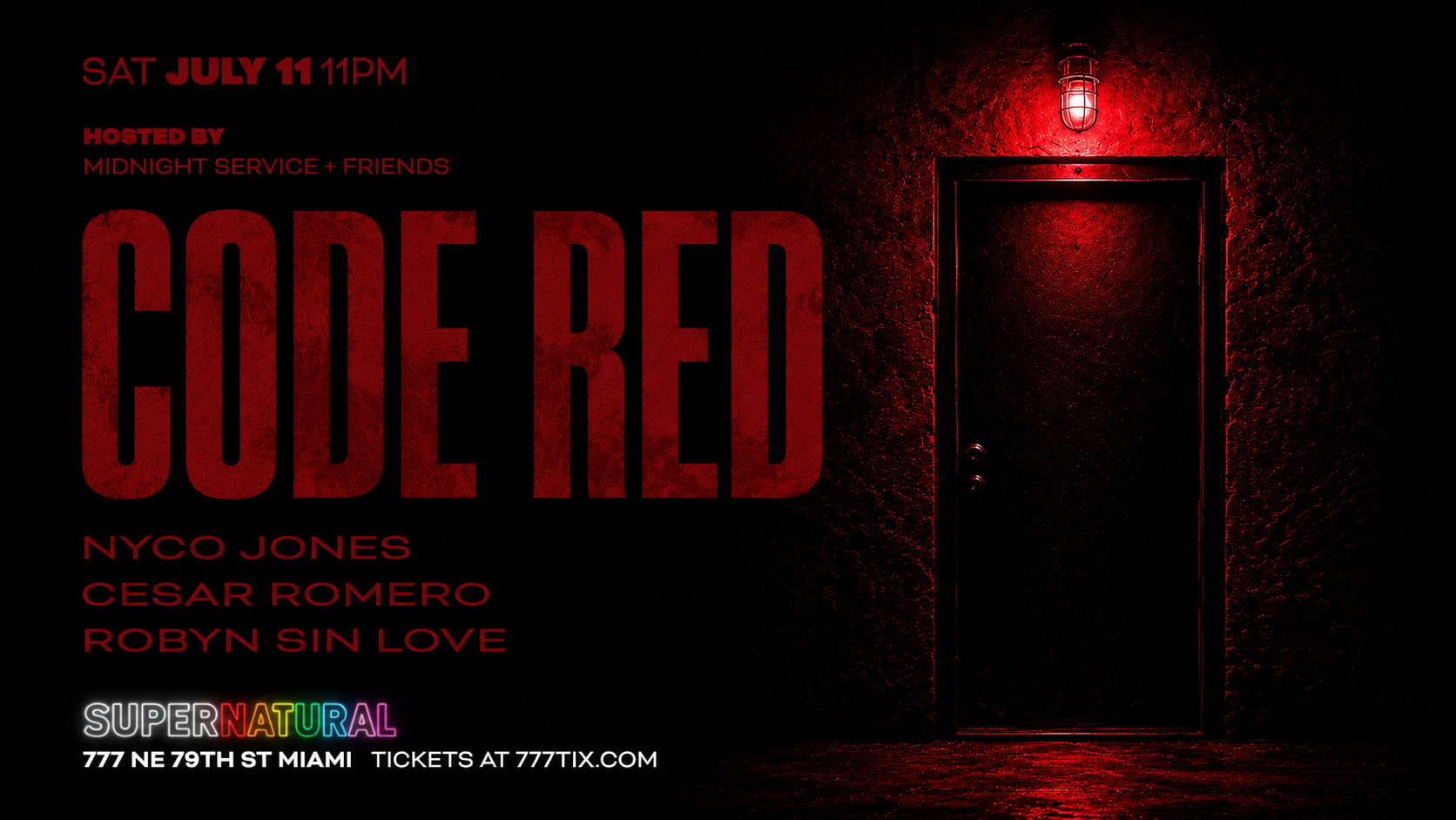 Code Red Hosted By Midnight Service