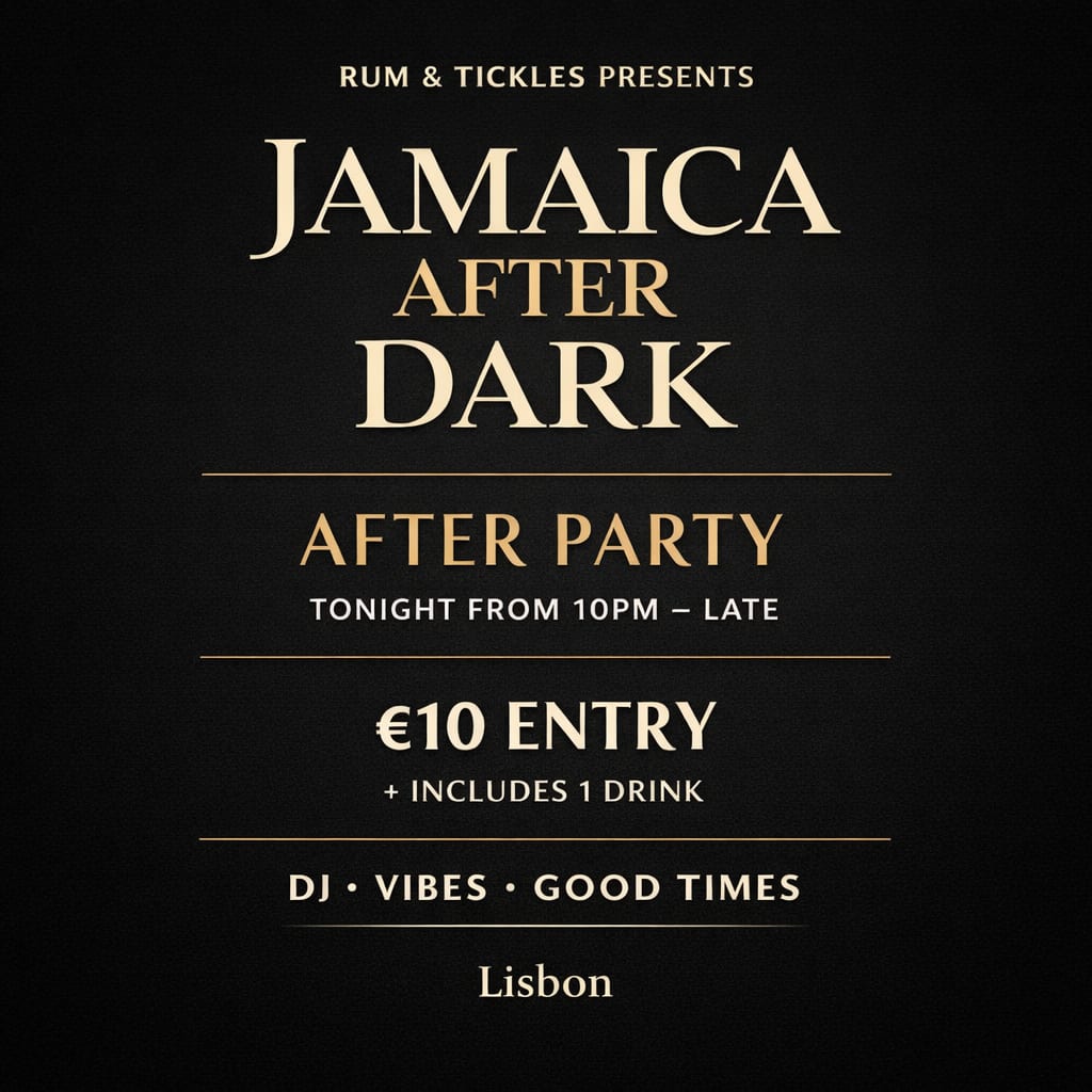 Jamaica After Dark – After Party April 3rd