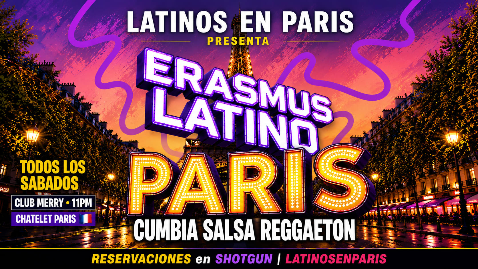 Fiesta Latina En Paris - Free Entry