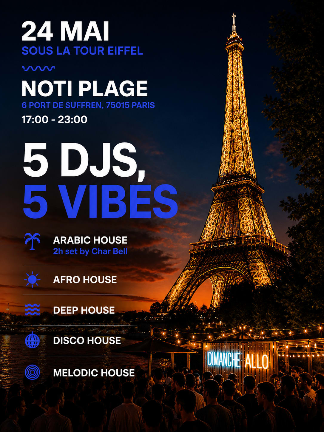 Dimanche Allo | 24 Mai @ Noti Plage