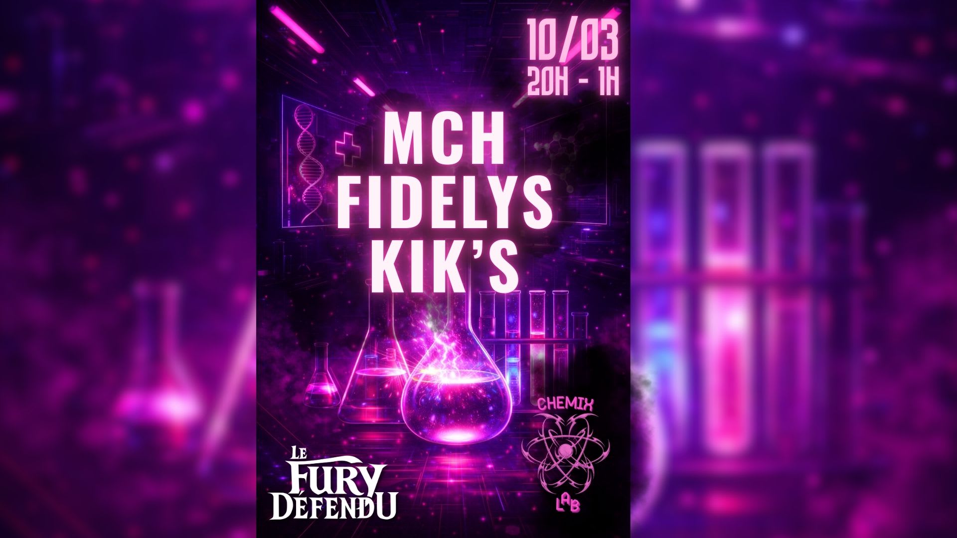 Soirée Techno Chemixlab X Fury Defendu