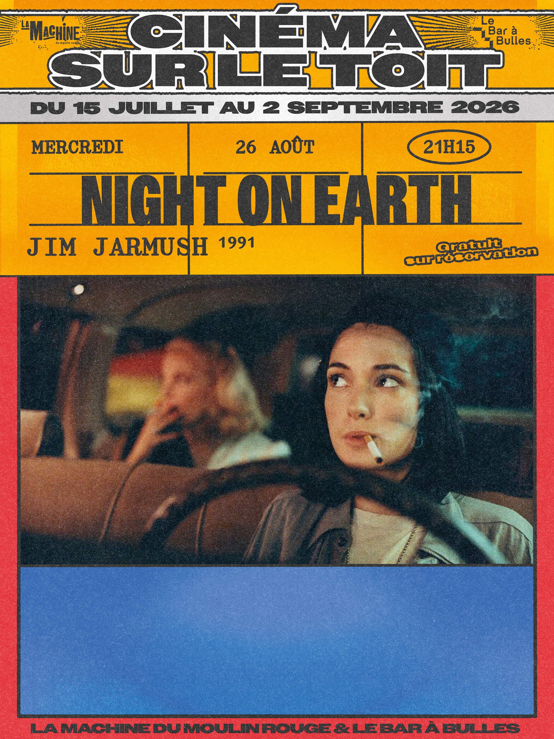 Cinéma Sur Le Toit : Night On Earth
