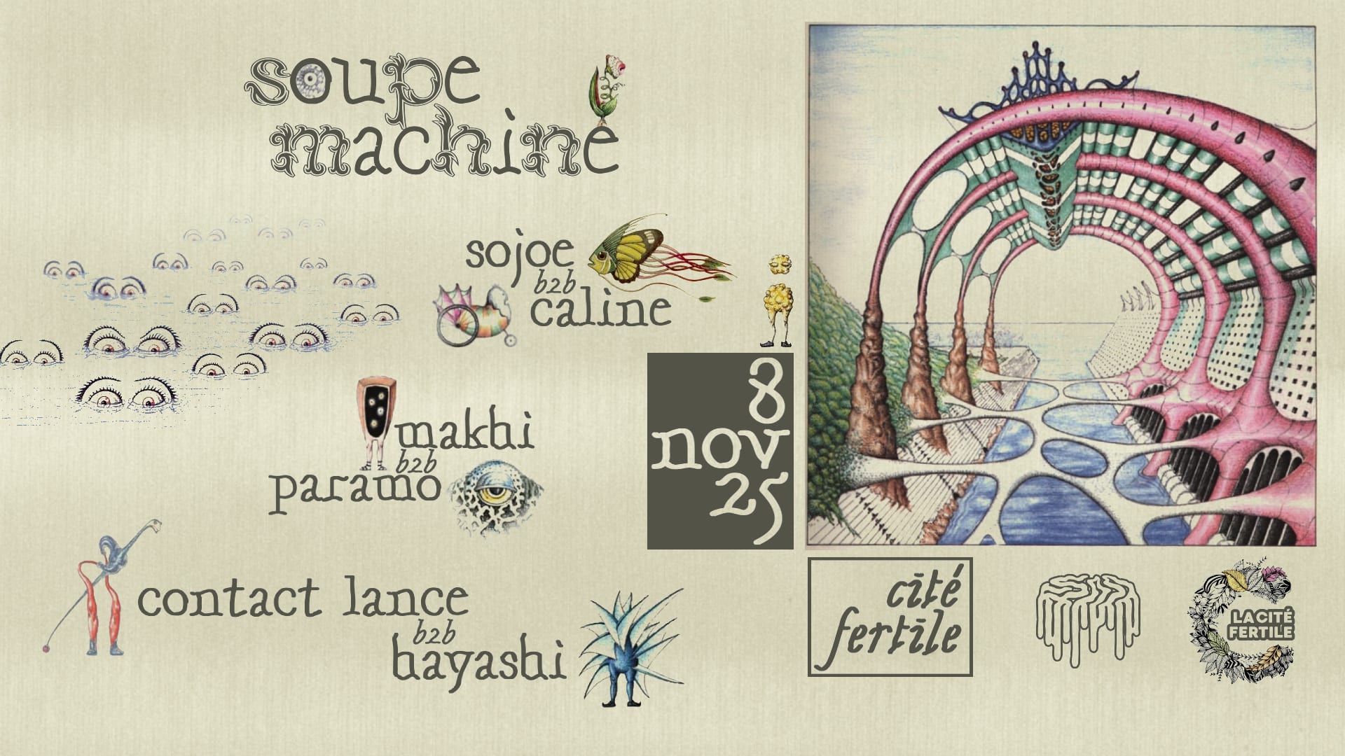 Soupe Machine X Cité Fertile